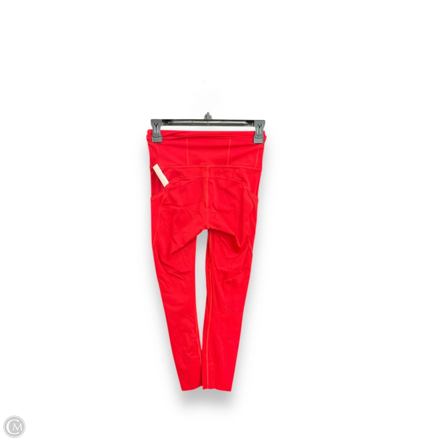 Athletic Leggings By Lululemon In Red, Size: 4
