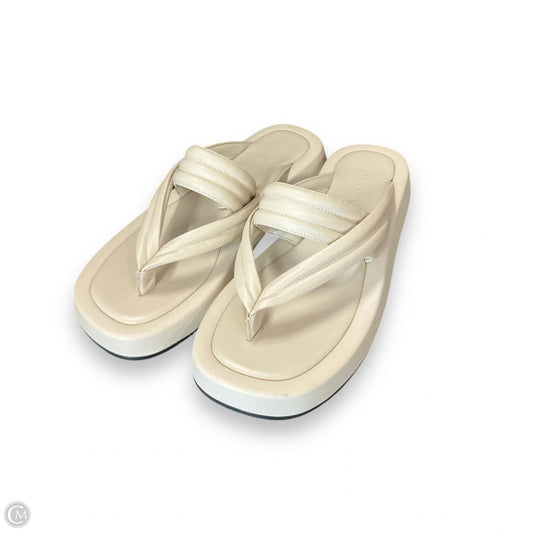 Sandals Flats By Zara In Beige, Size: 8.5