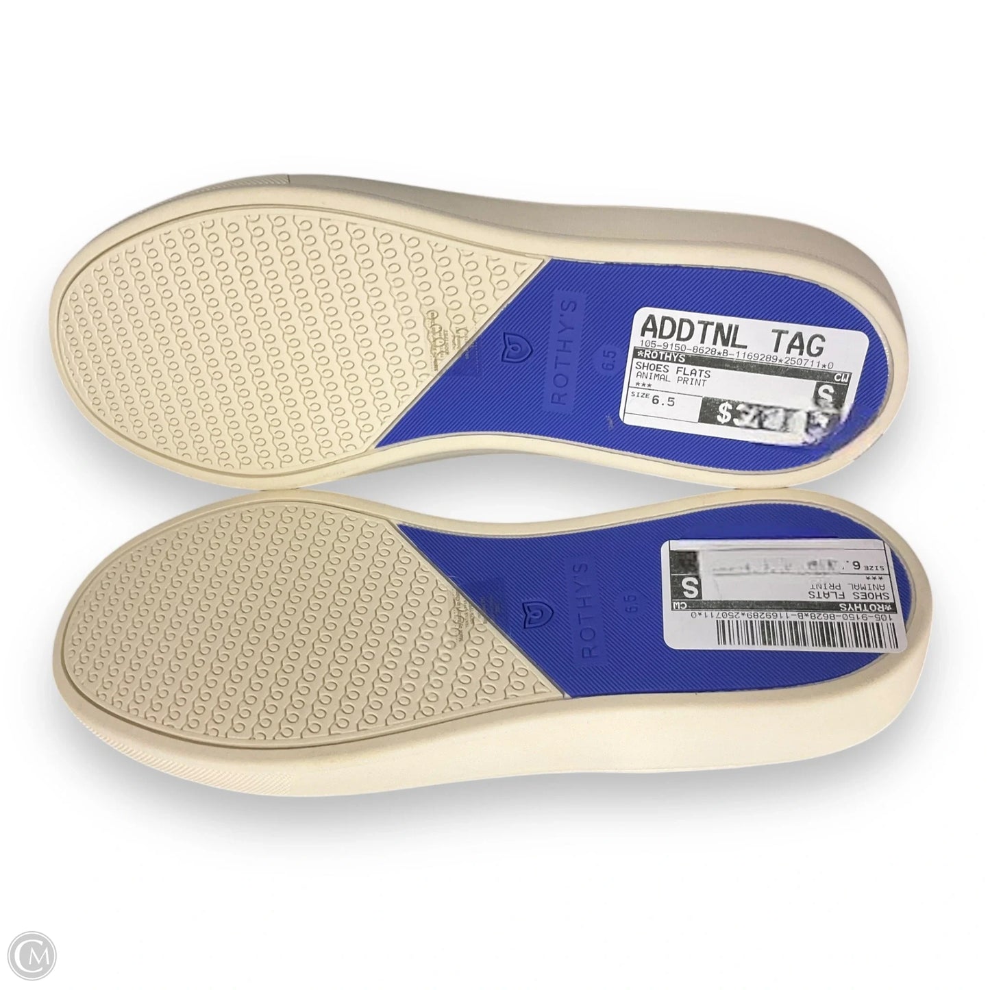 Shoes Flats By Rothys In Animal Print, Size: 6.5