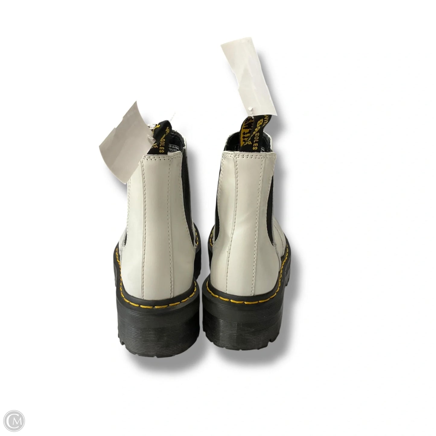 Boots Ankle Flats By Dr Martens In White, Size: 6