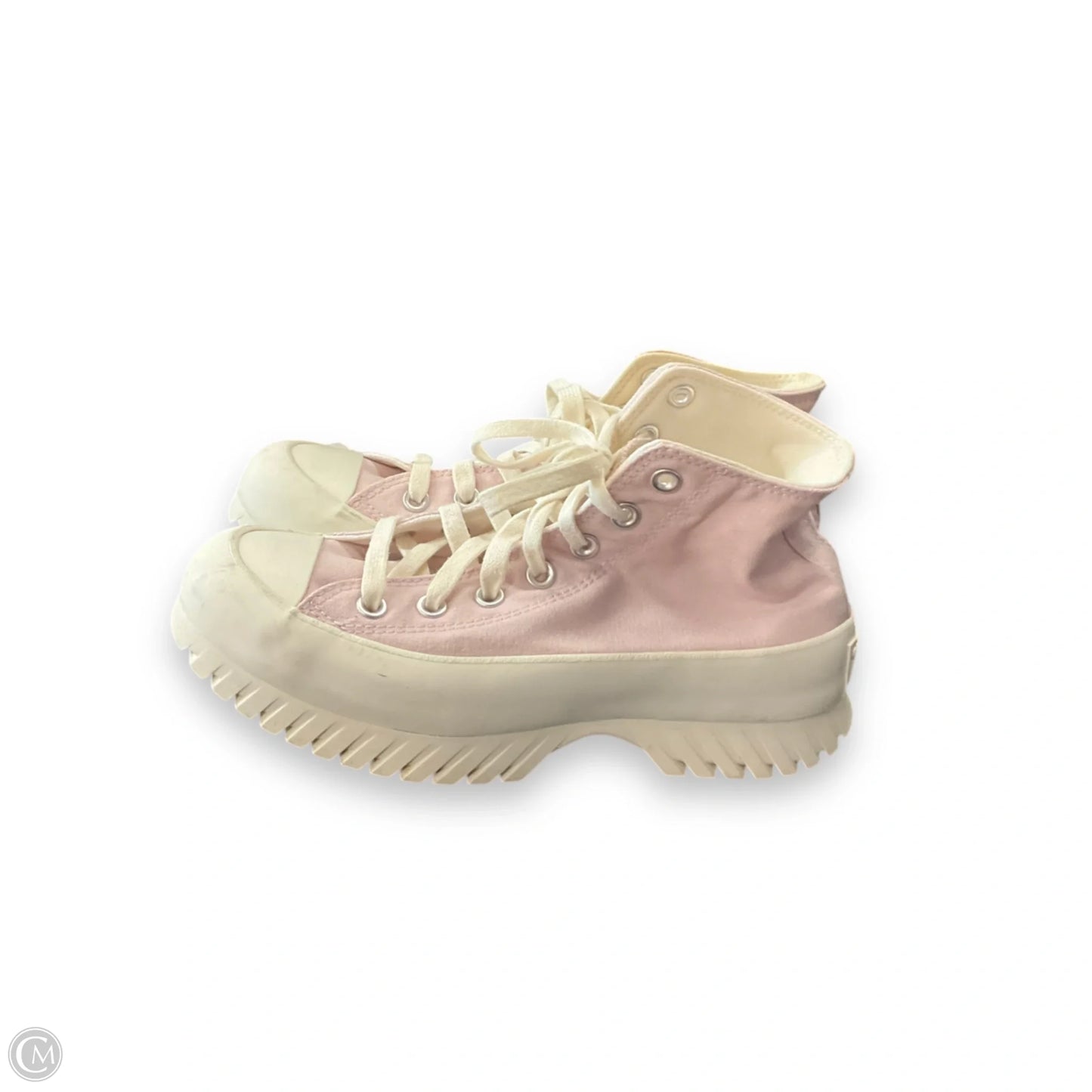 Shoes Flats By Converse In Purple & White, Size: 7.5