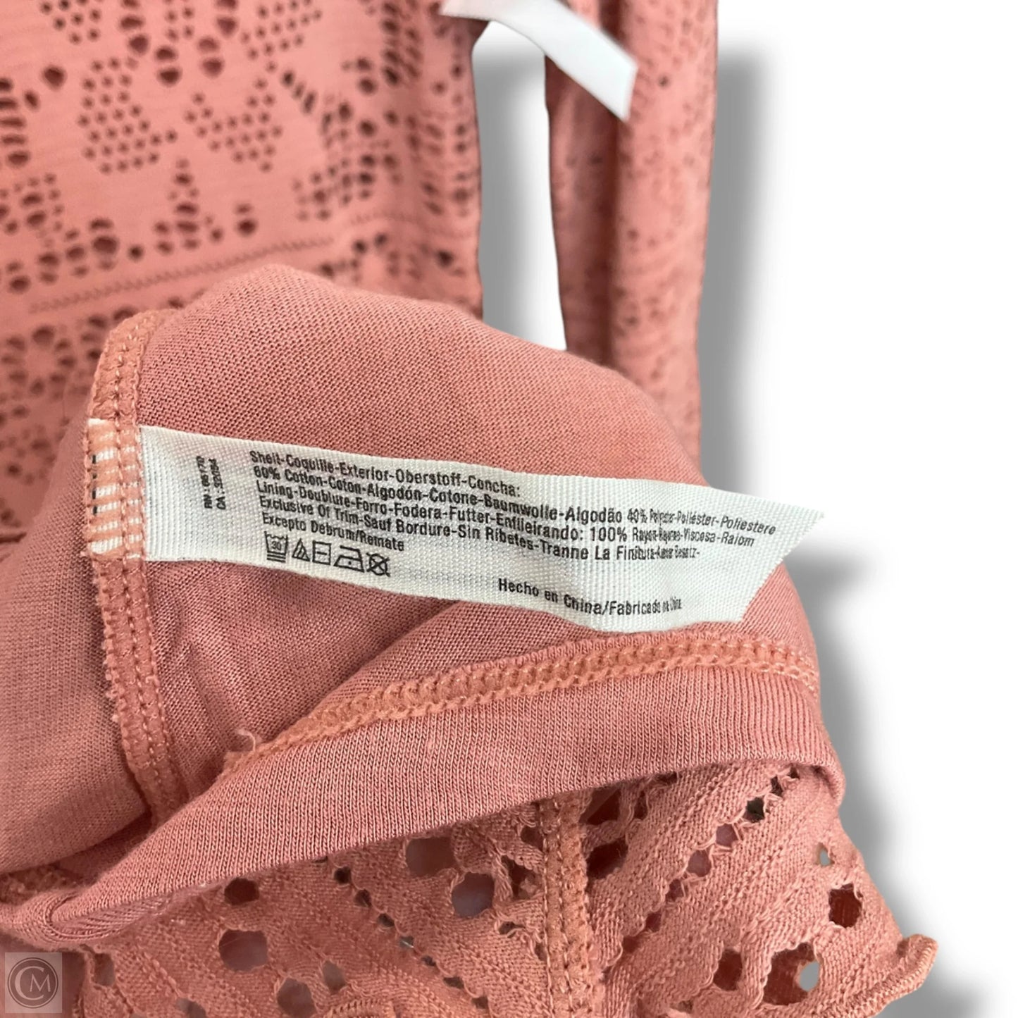 Swimwear Cover-up By Free People In Pink, Size: Xs