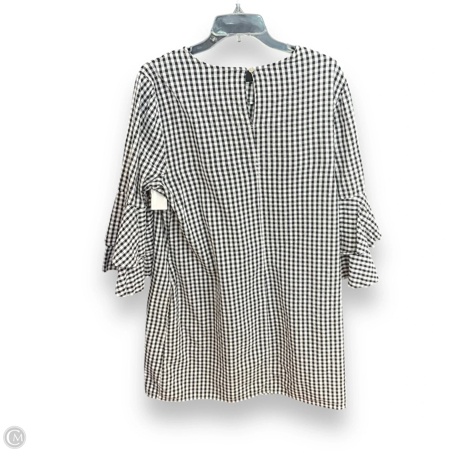 Dress Casual Short By Beachlunchlounge In Plaid Pattern, Size: L