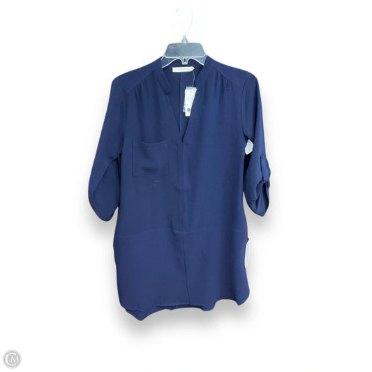 Top 3/4 Sleeve By Lush In Navy, Size: Xs