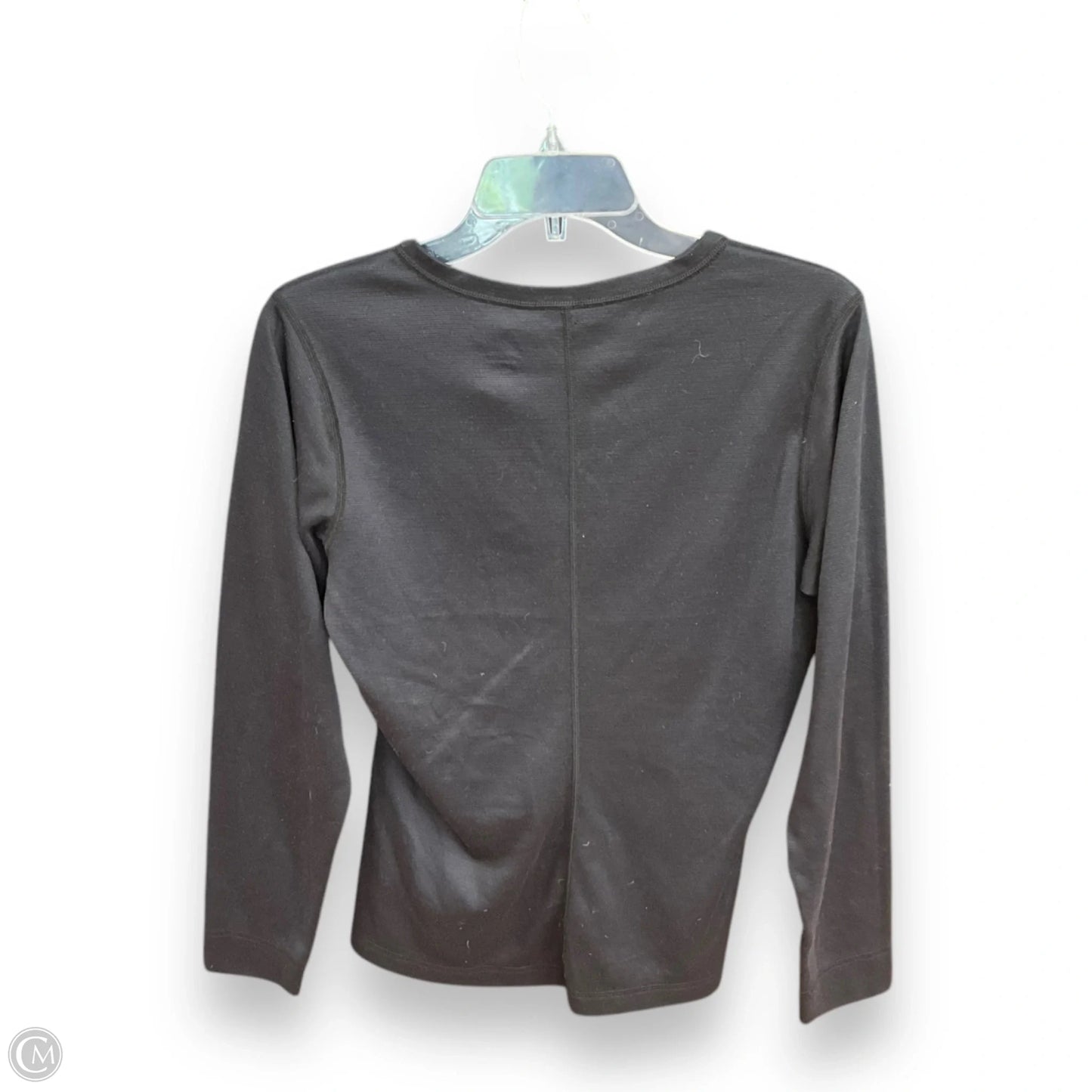 Athletic Top Long Sleeve Crewneck By Patagonia In Black, Size: M