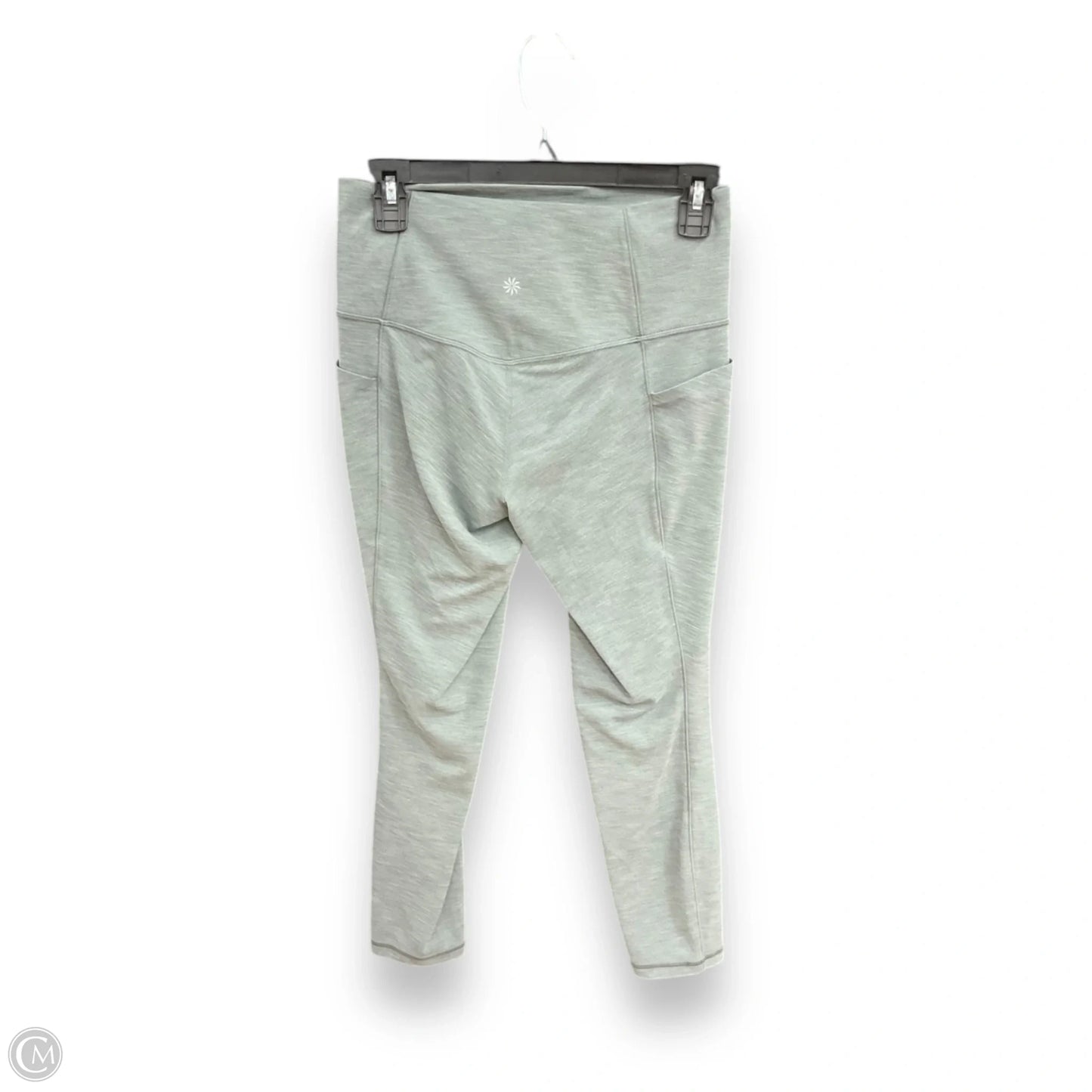 Athletic Leggings By Athleta In Green, Size: M