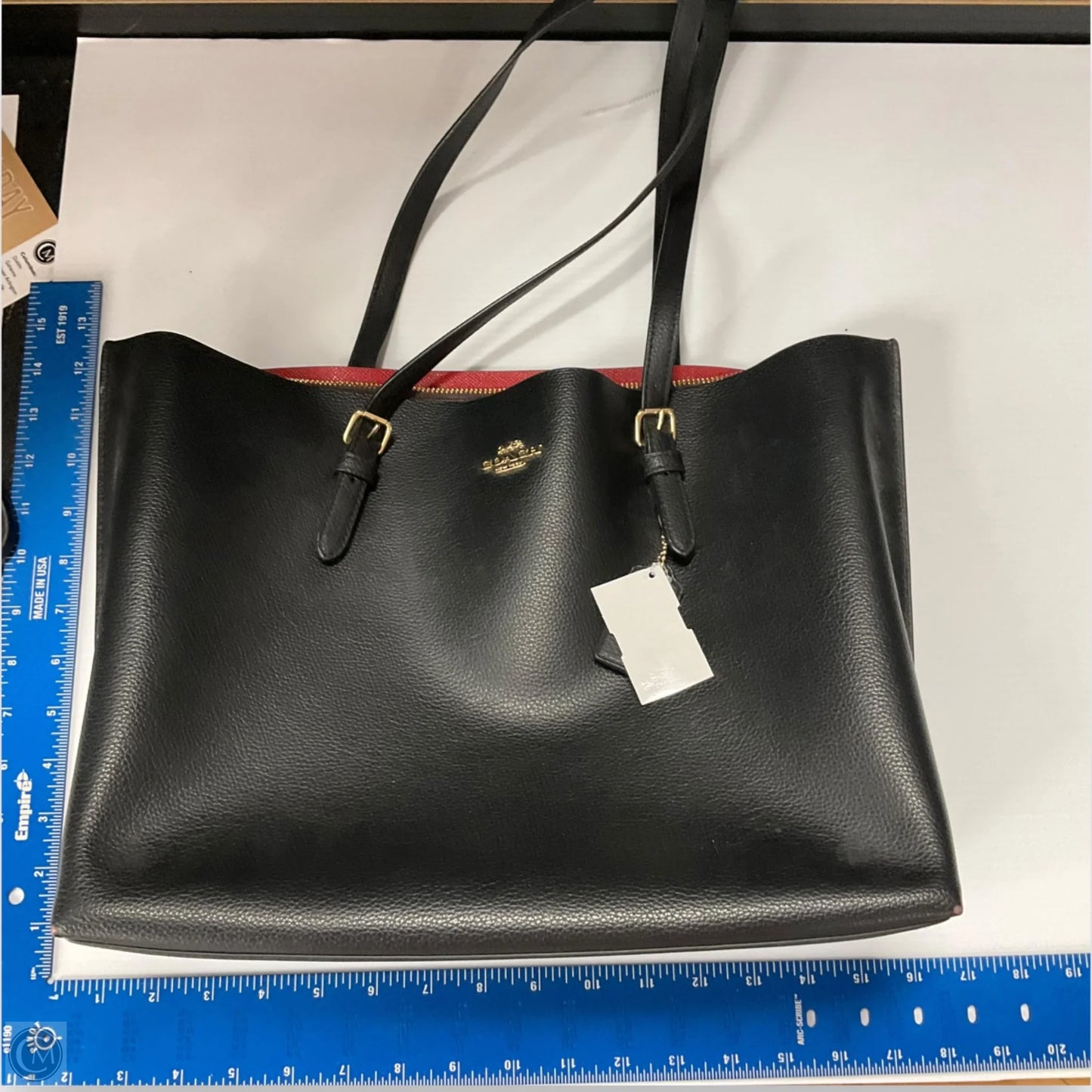Handbag Designer By Coach, Size: Large