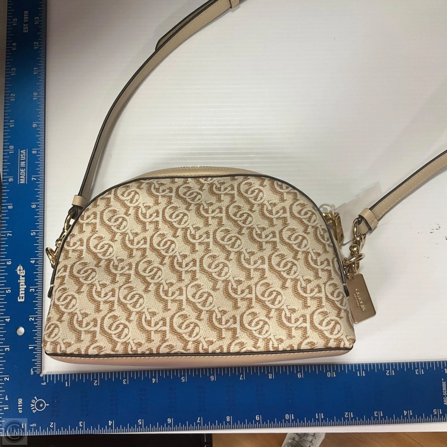 Crossbody Designer By Coach, Size: Medium