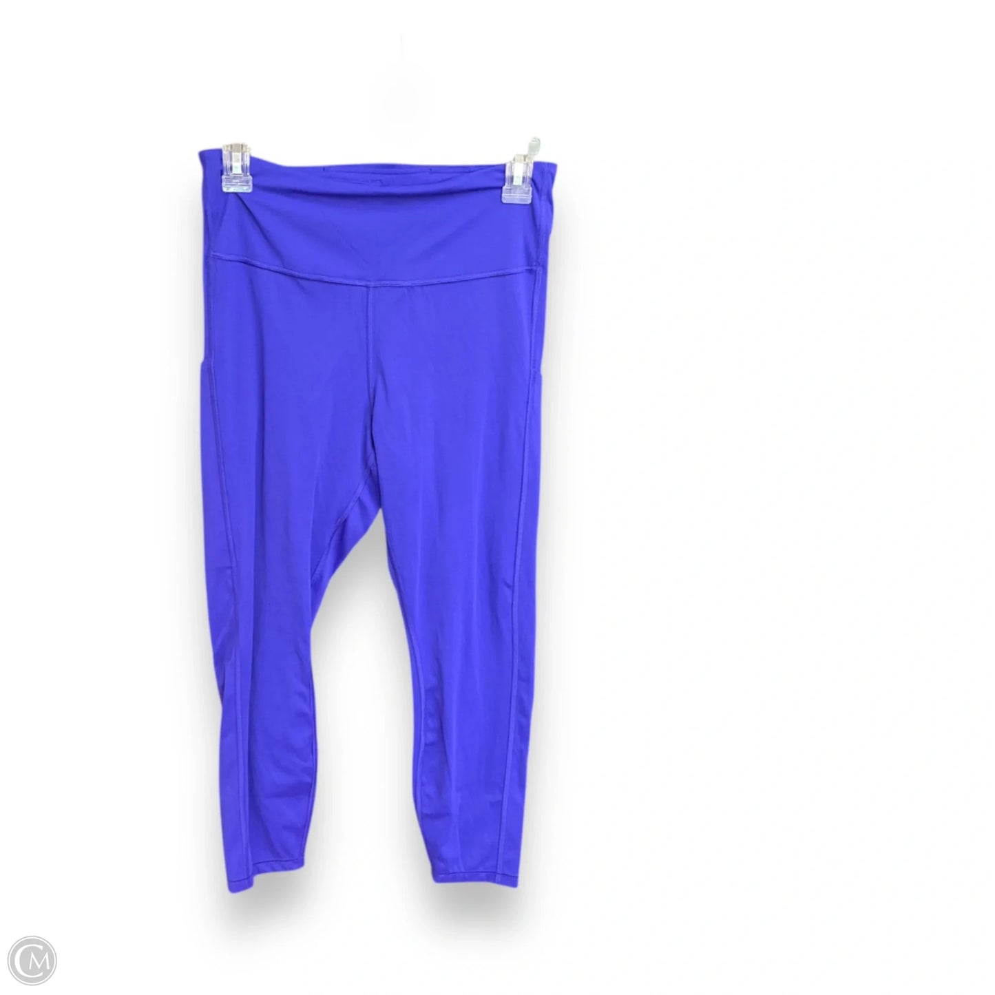 Athletic Leggings By Athleta In Blue, Size: M