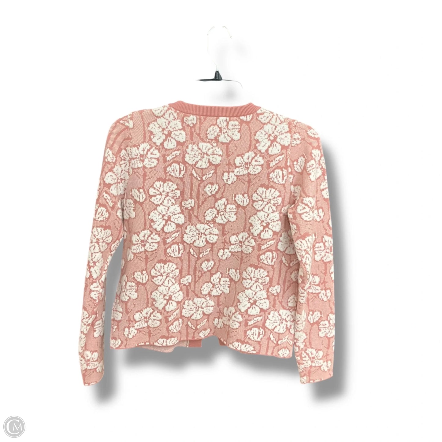 Sweater Cardigan By Cynthia Rowley In Floral Print, Size: Xs