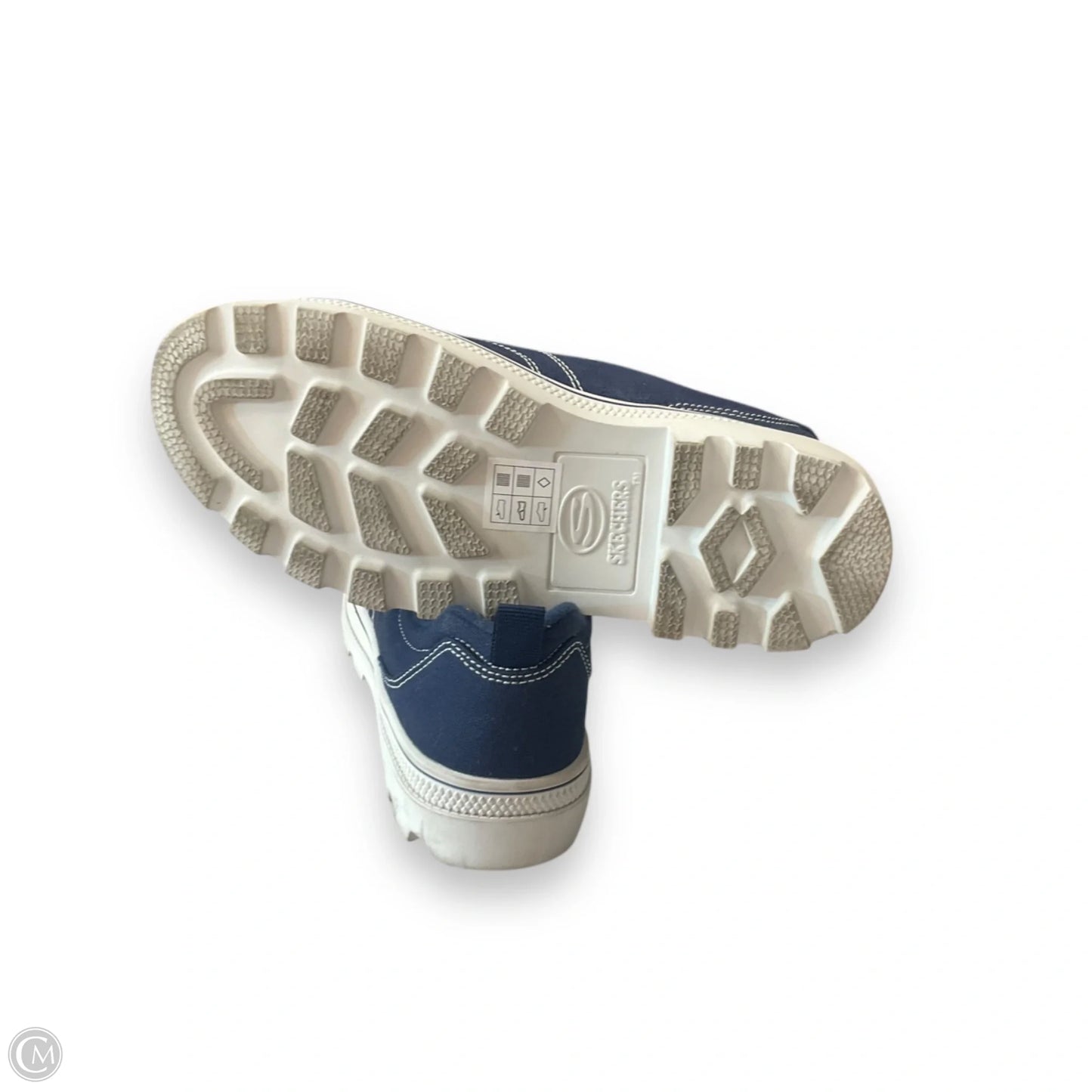 Shoes Sneakers By Skechers In Navy, Size: 7