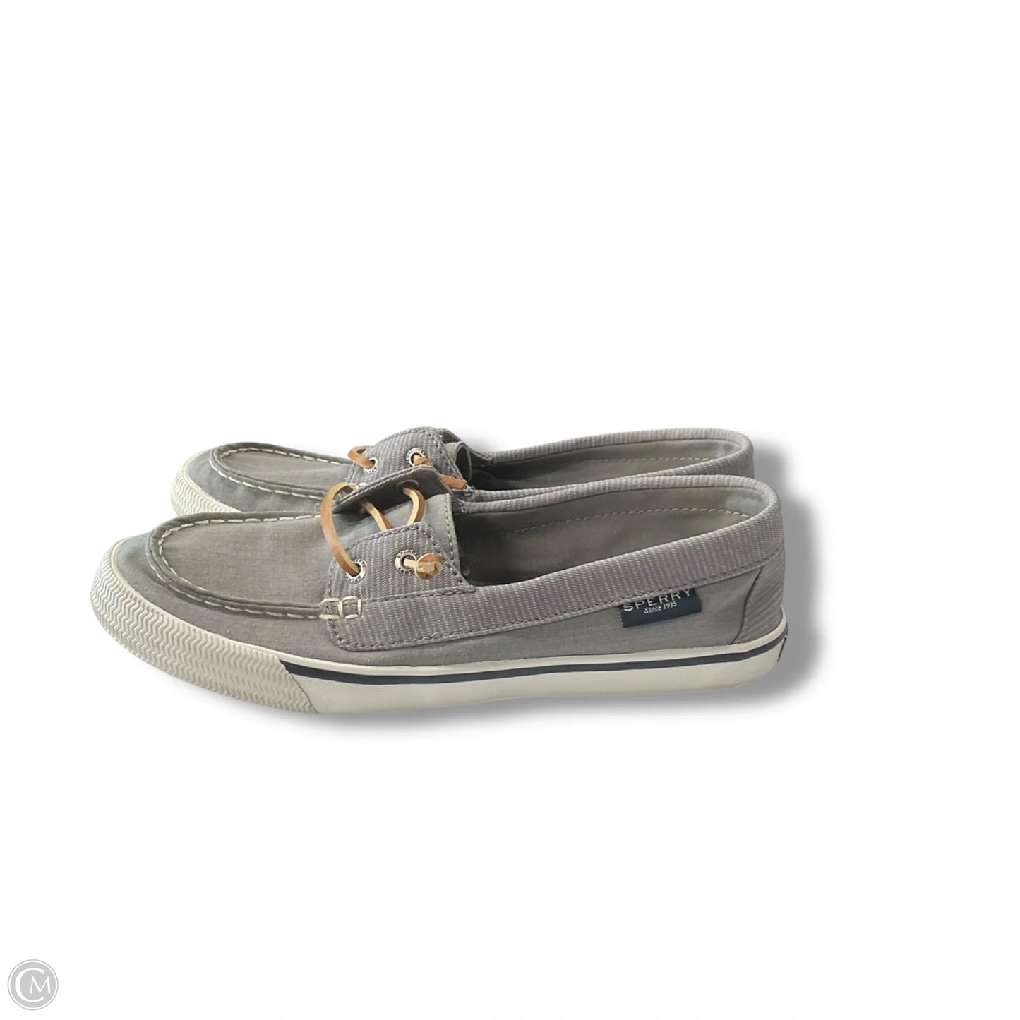 Shoes Sneakers By Sperry In Grey, Size: 6.5