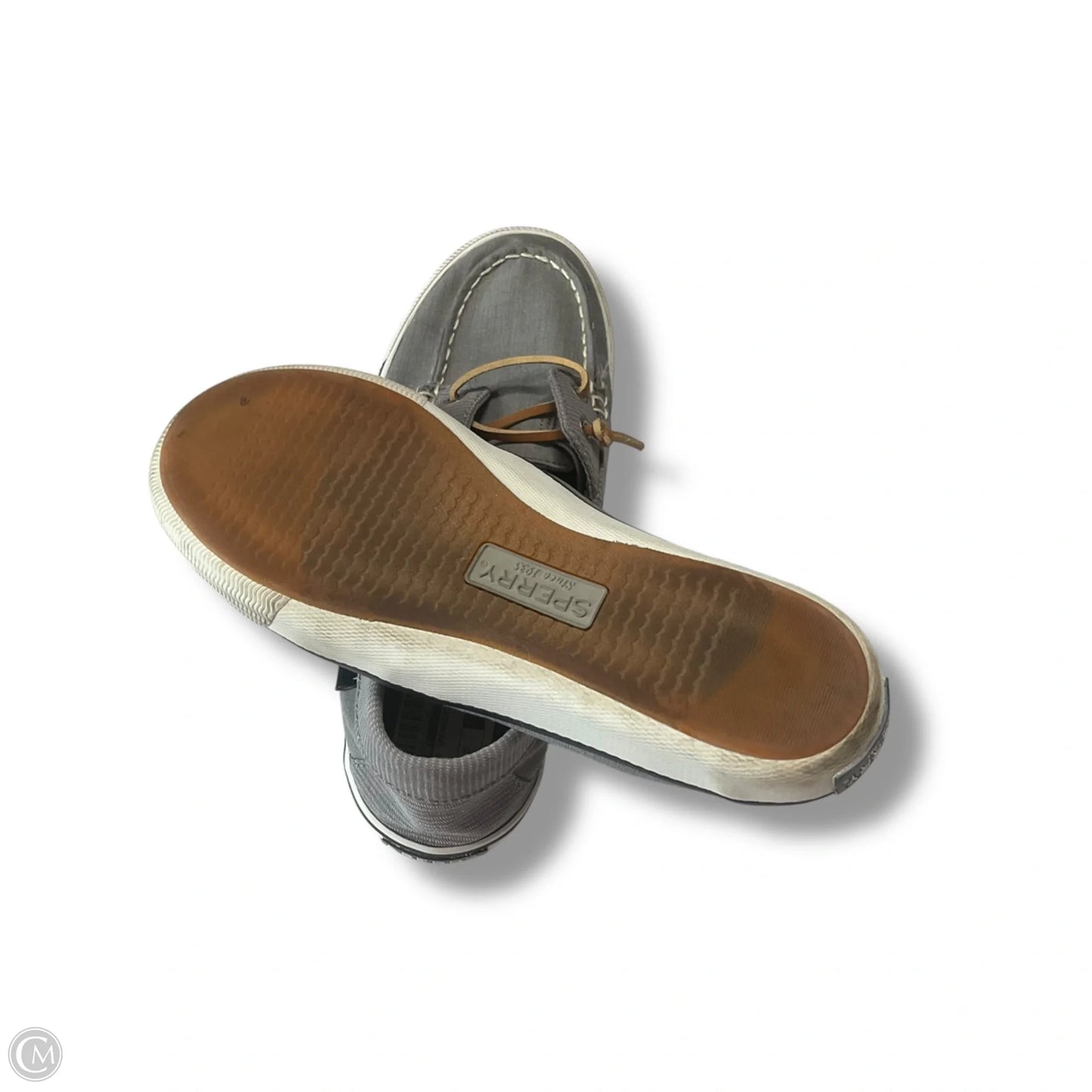 Shoes Sneakers By Sperry In Grey, Size: 6.5