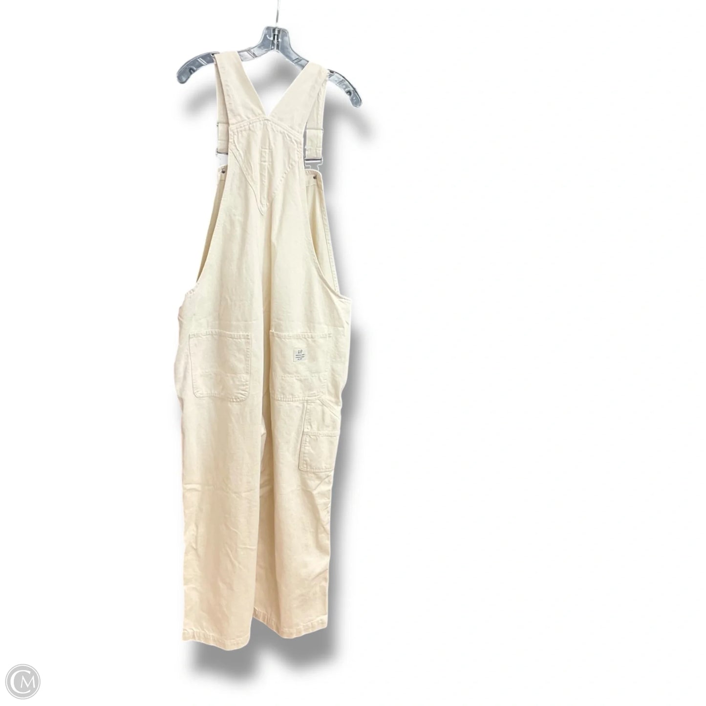 Overalls By Gap In Cream, Size: Xl
