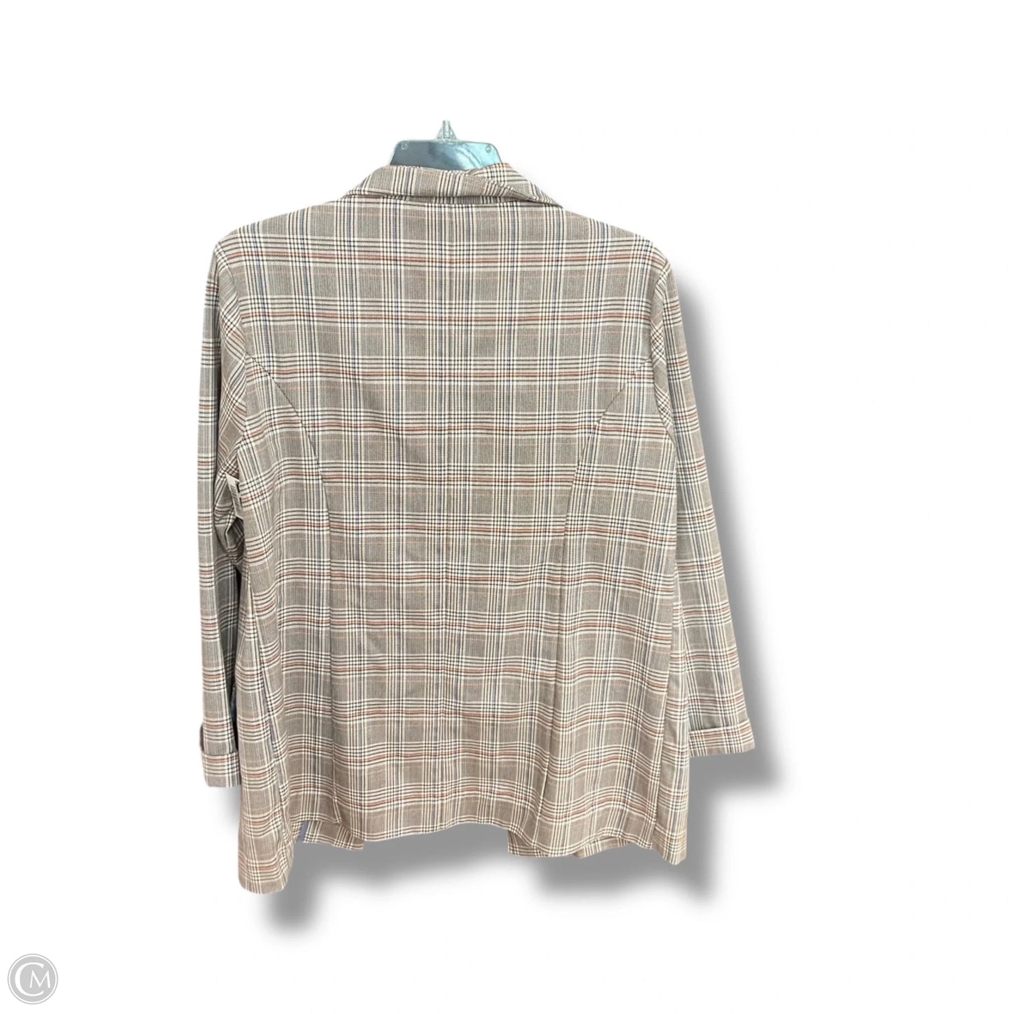 Blazer By Liverpool In Plaid Pattern, Size: L