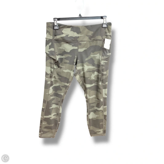 Athletic Leggings By Athleta In Camouflage Print, Size: Mp