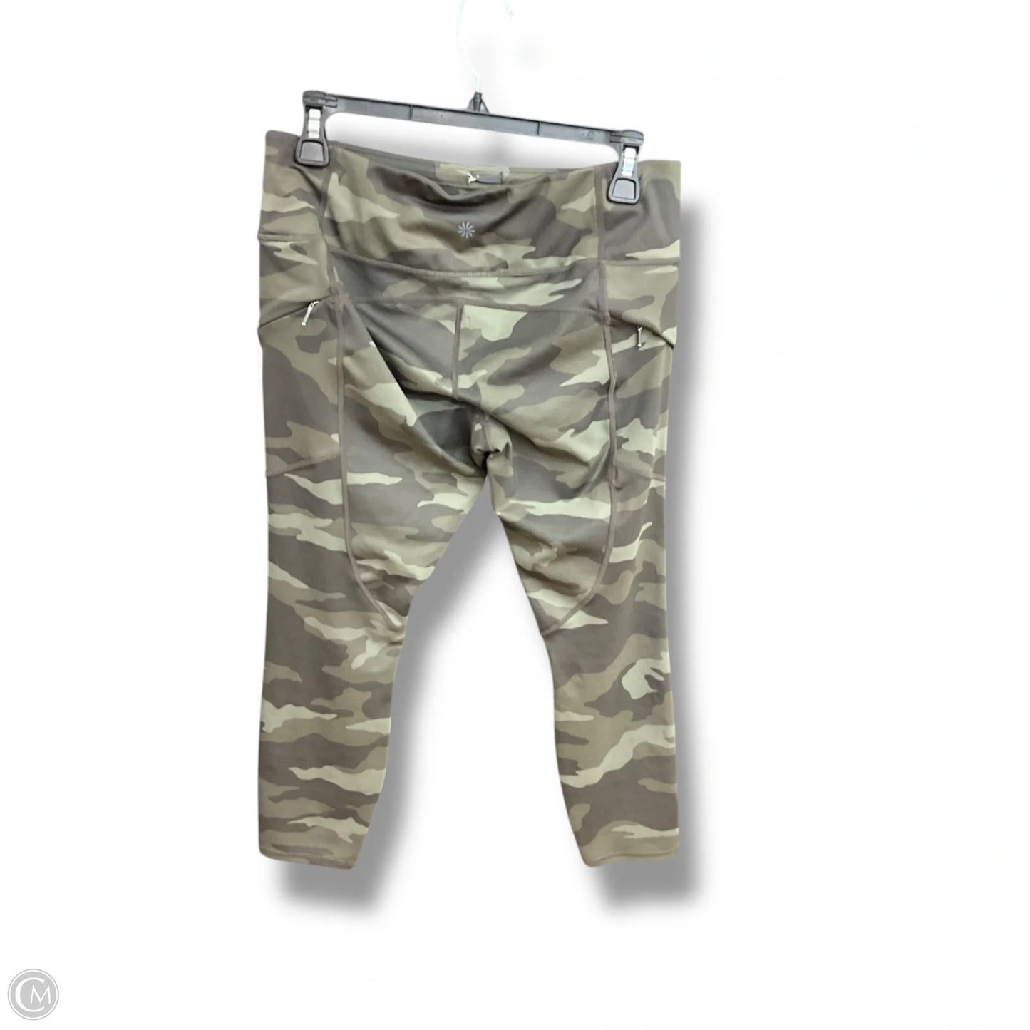 Athletic Leggings By Athleta In Camouflage Print, Size: Mp