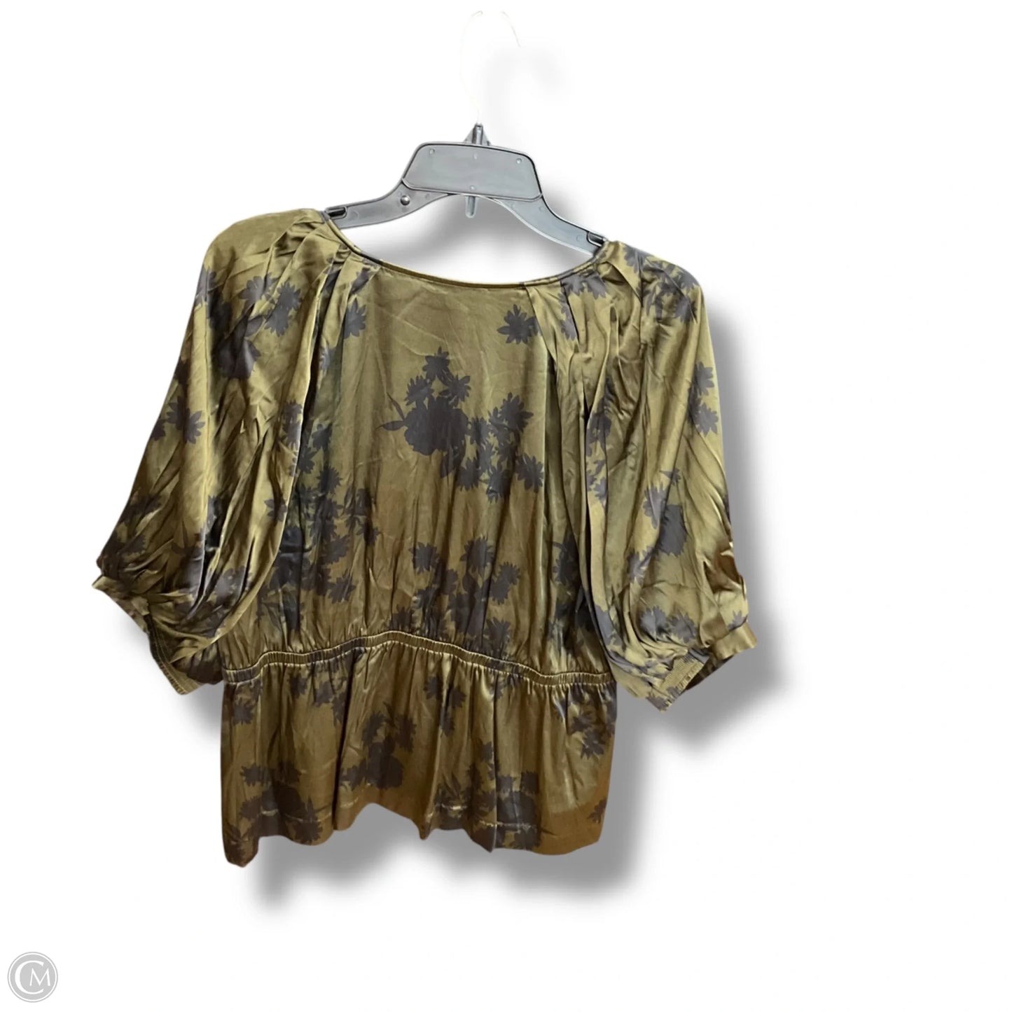 Top Short Sleeve By Madewell In Floral Print, Size: Xxl