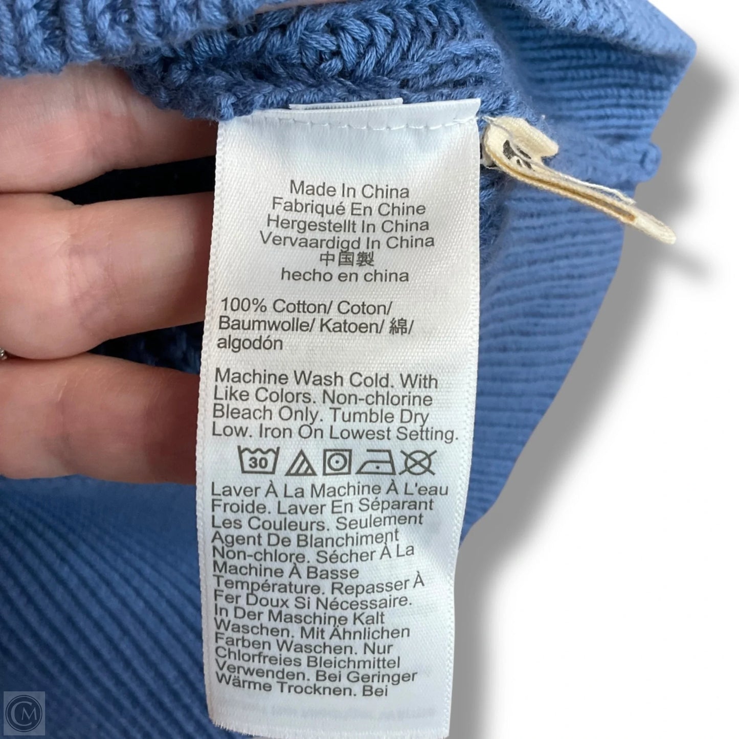 Sweater By Madewell In Blue, Size: S