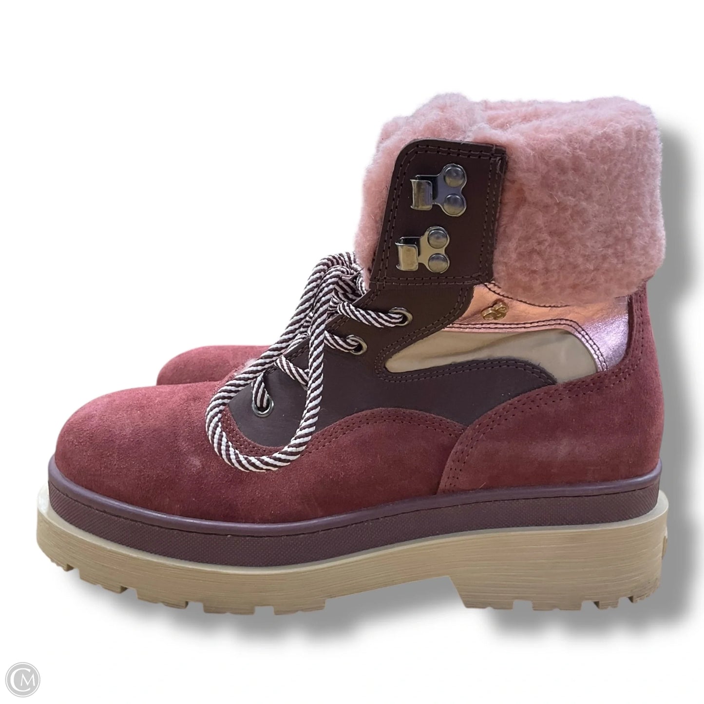 Boots Ankle Flats By Scotch & Soda In Multi-colored, Size: 8.5