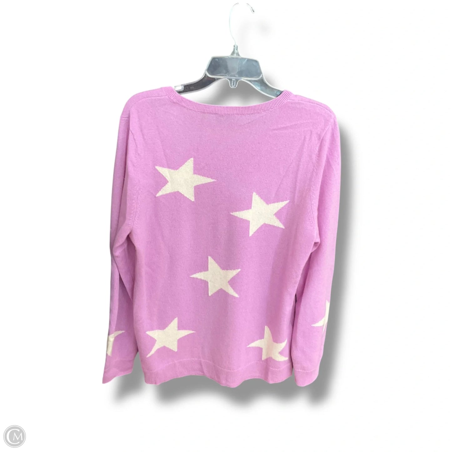 Sweater Cashmere By Talbots In Purple, Size: Xl
