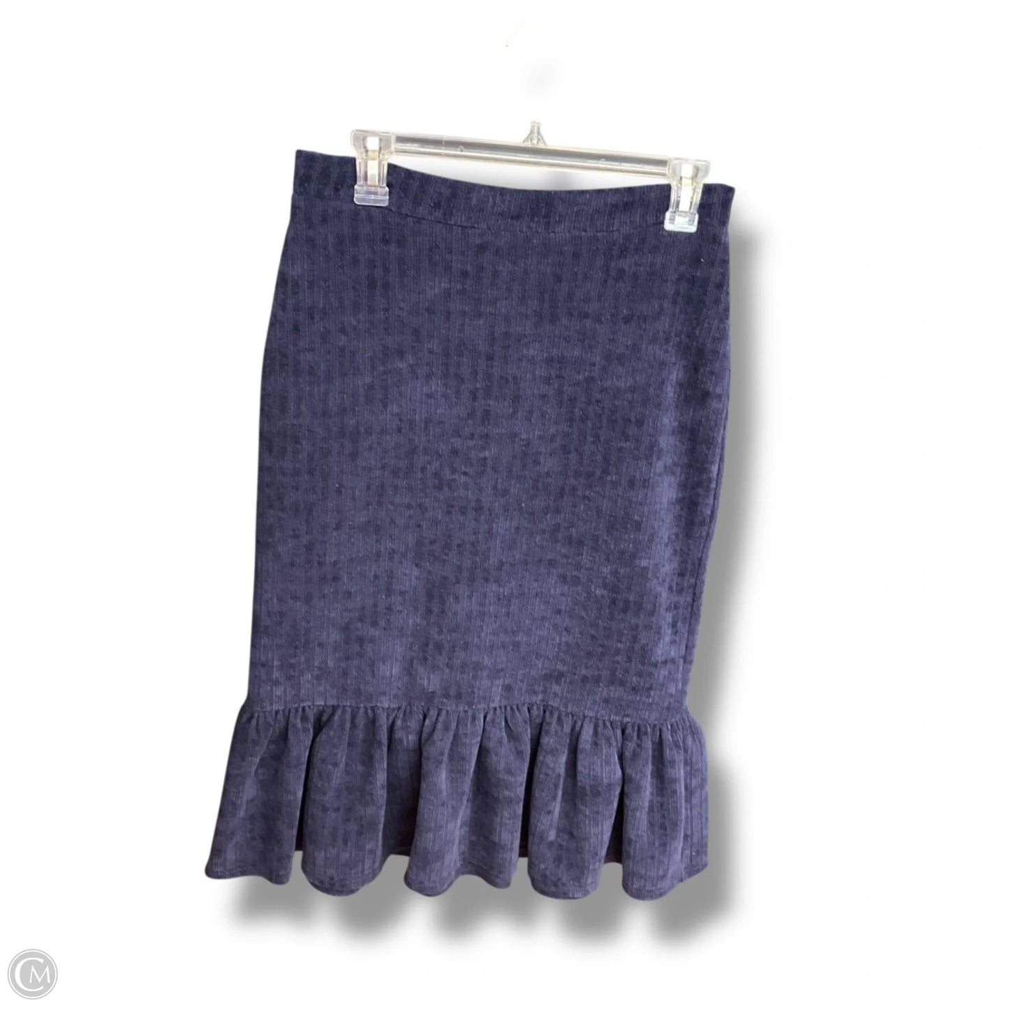 Skirt Midi By Maeve In Blue, Size: S
