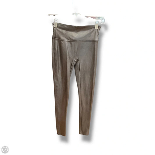 Athletic Leggings By Spanx In Black, Size: Sp