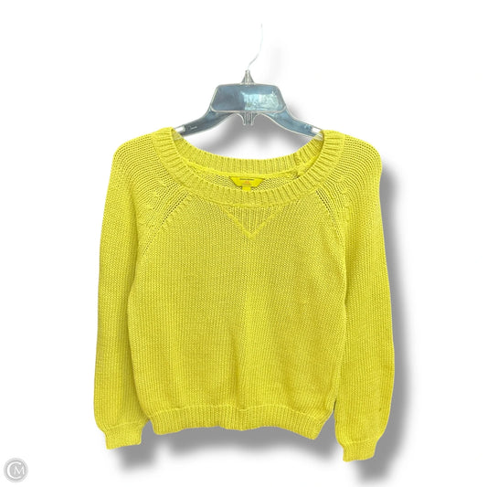 Sweater By Banana Republic In Yellow, Size: Xs