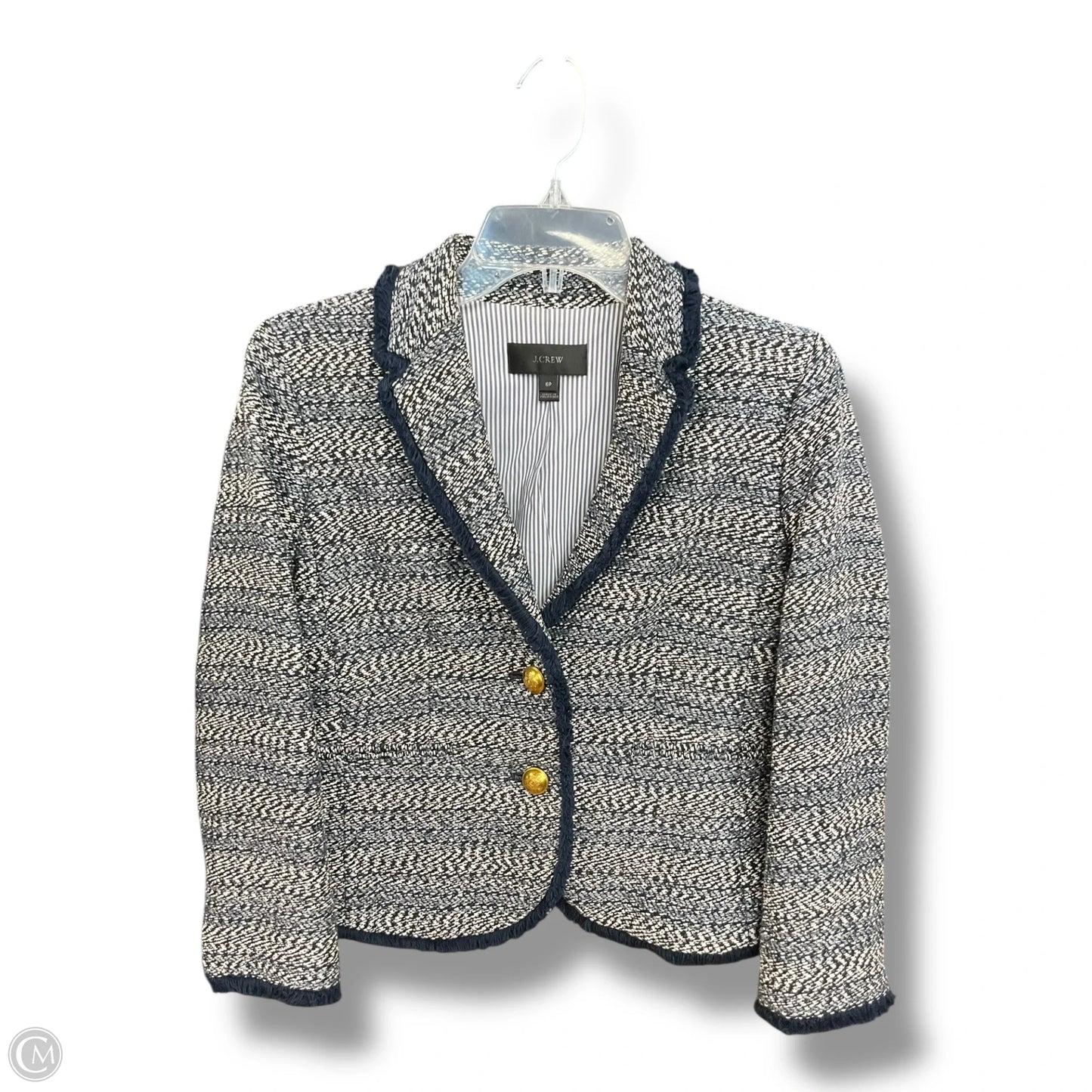 Blazer By J. Crew In Navy, Size: Sp