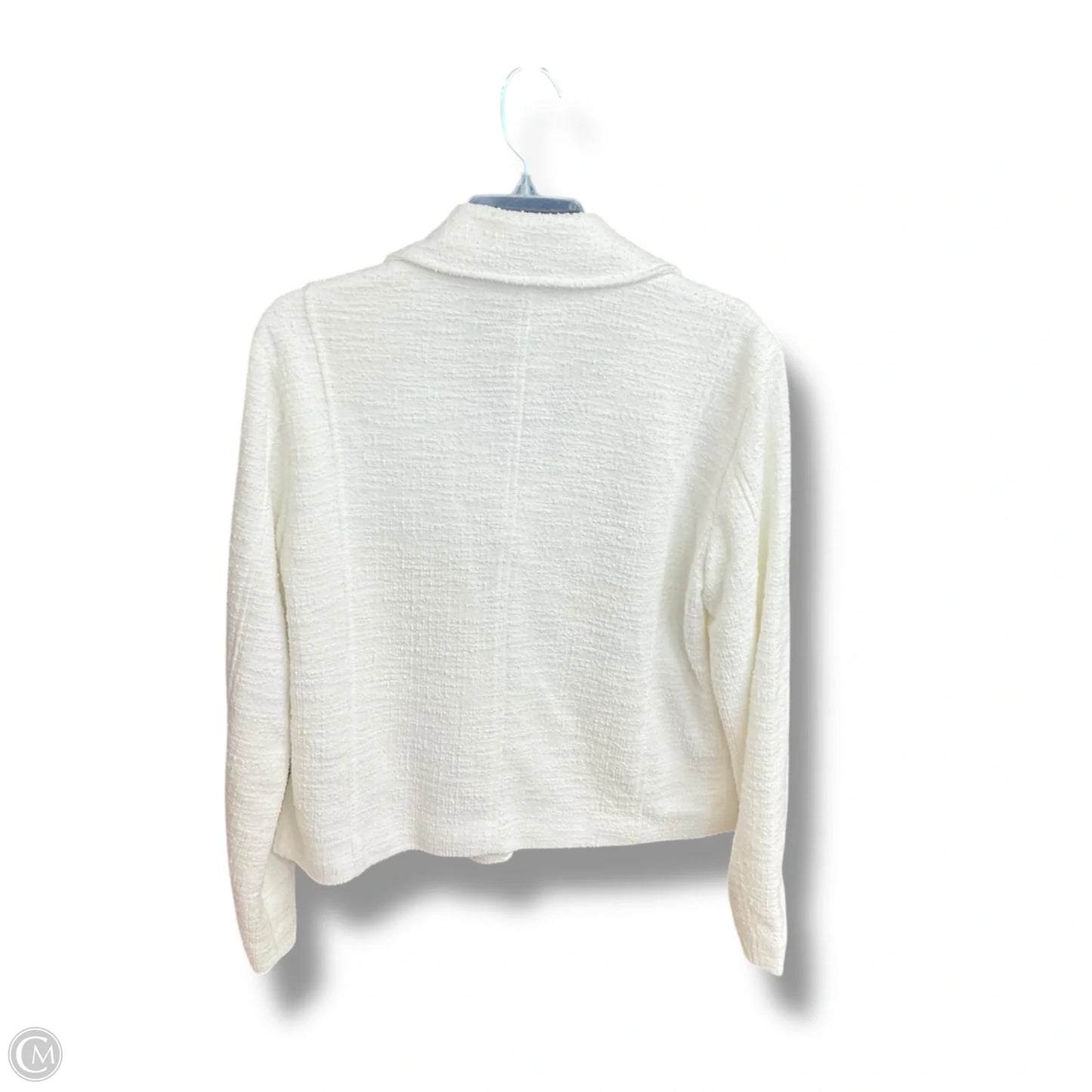 Jacket Moto By Nine West Apparel In White, Size: M