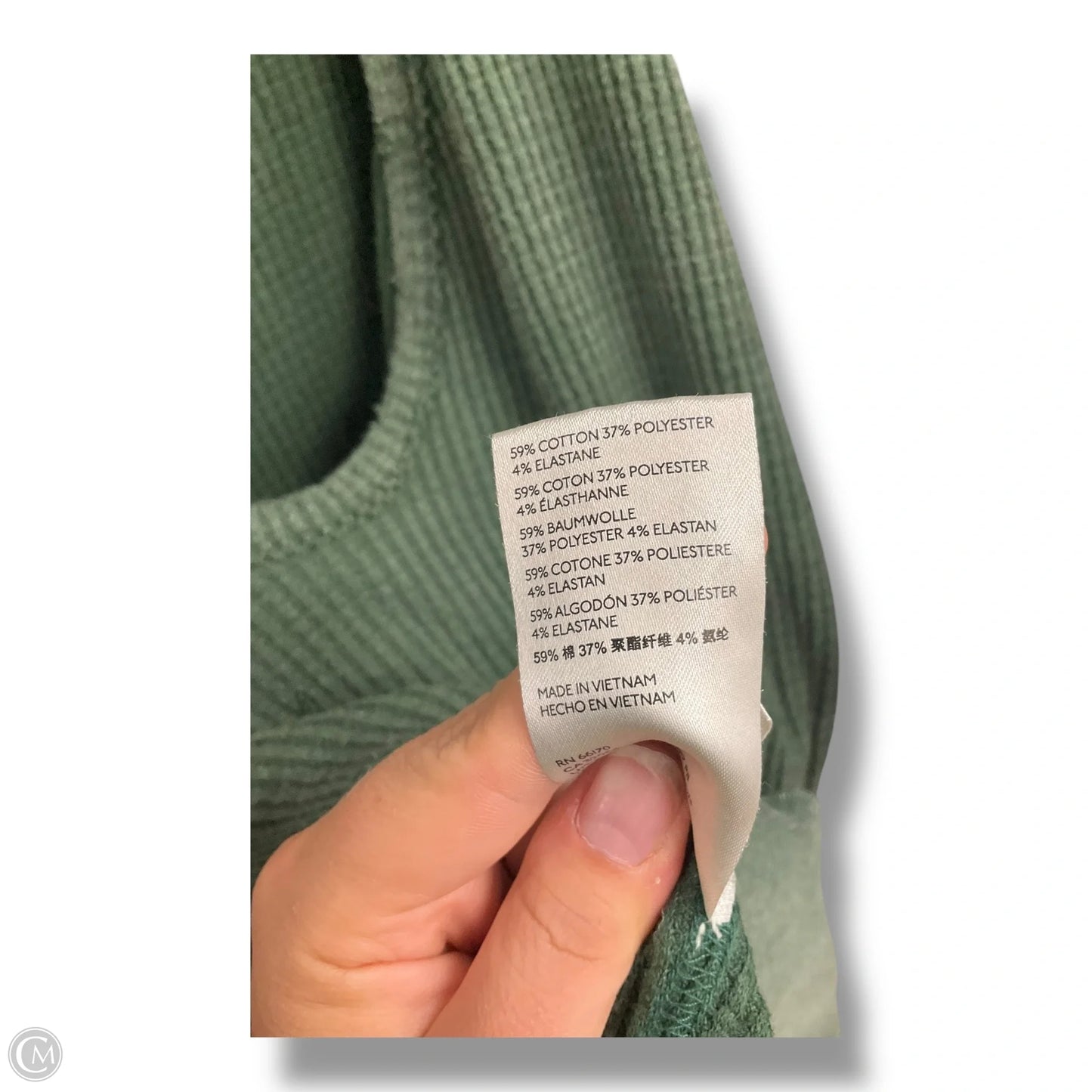 Top Long Sleeve By We The Free In Green, Size: M