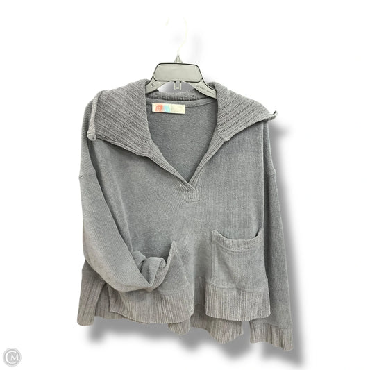 Sweater By Free People In Grey, Size: M