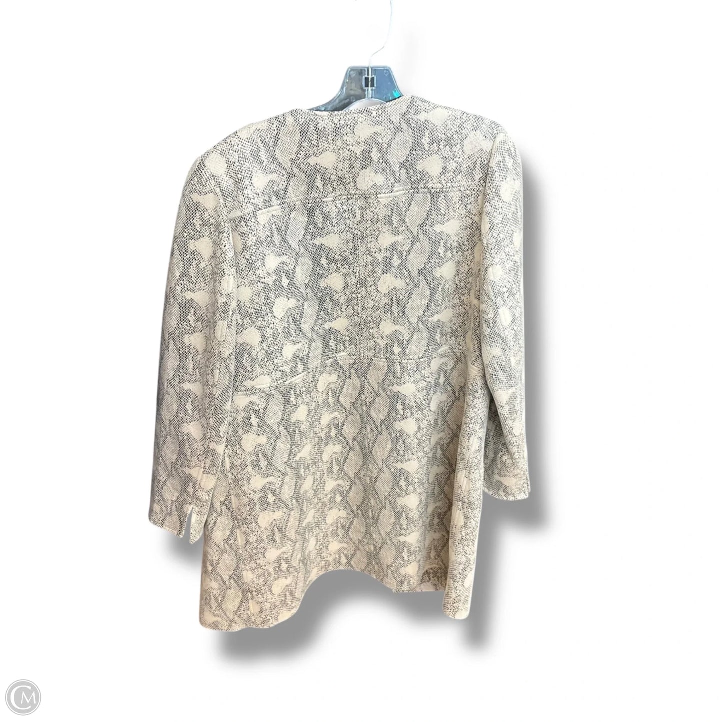 Jacket Other By Chicos In Snakeskin Print, Size: M