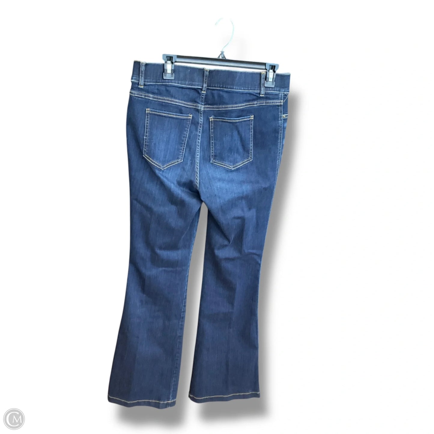 Jeans Boot Cut By Spanx In Blue Denim, Size: L