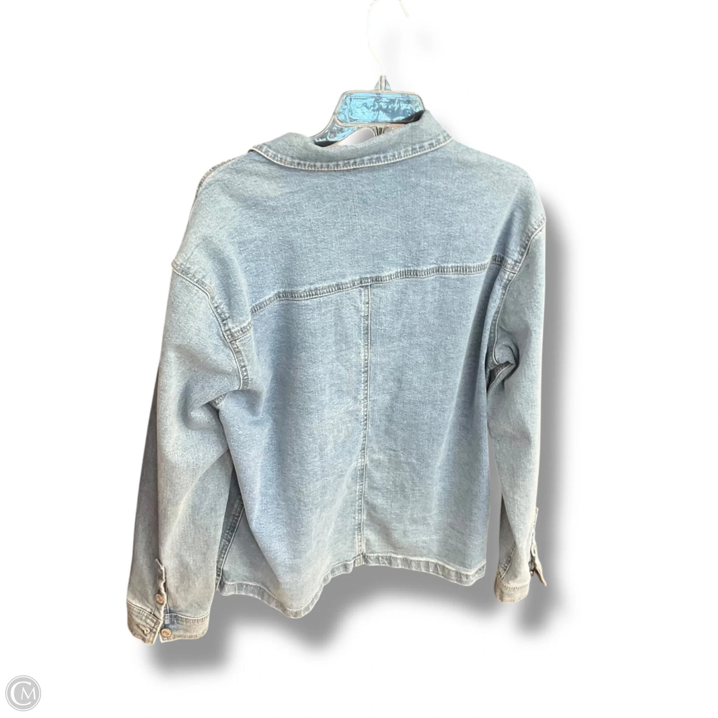 Jacket Denim By Stitch Star In Blue Denim, Size: M