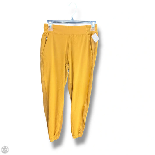 Athletic Pants By Athleta In Yellow, Size: Xs