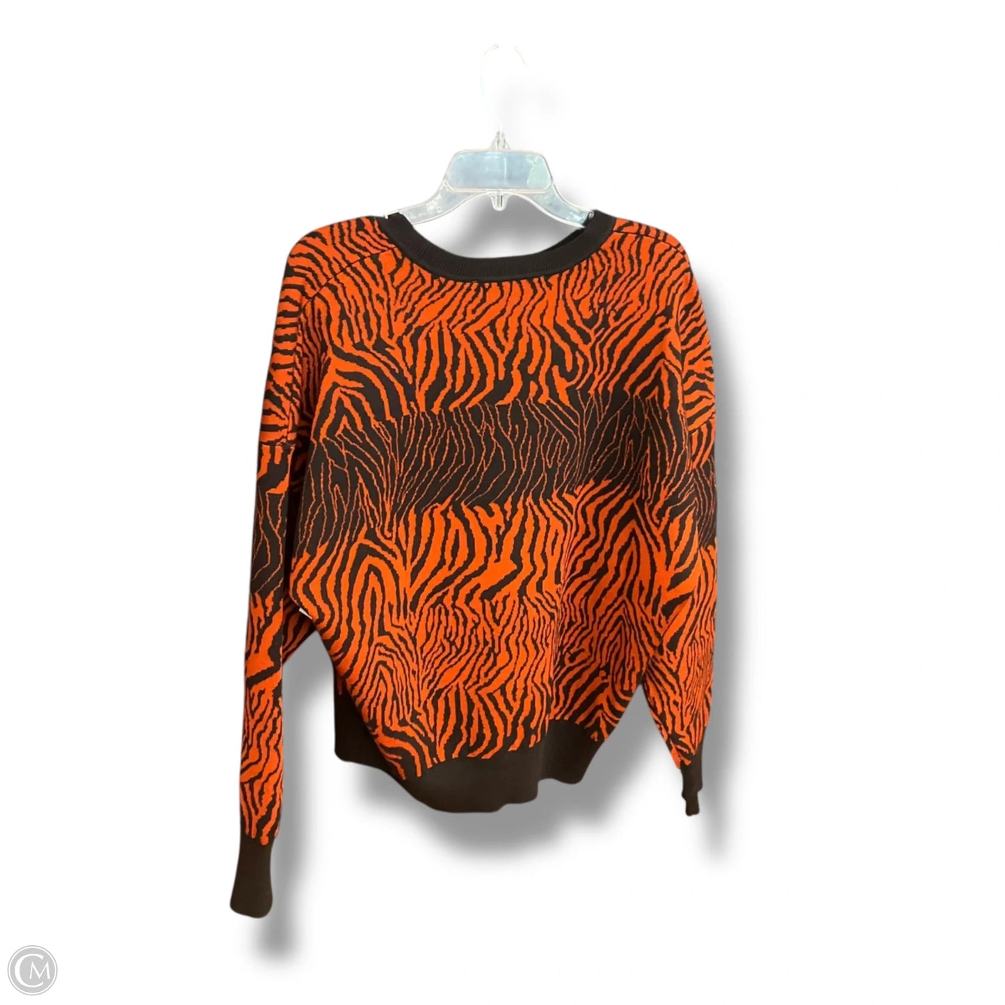 Sweater By Dkny In Animal Print, Size: Xl