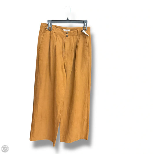 Pants Wide Leg By Madewell In Tan, Size: 6