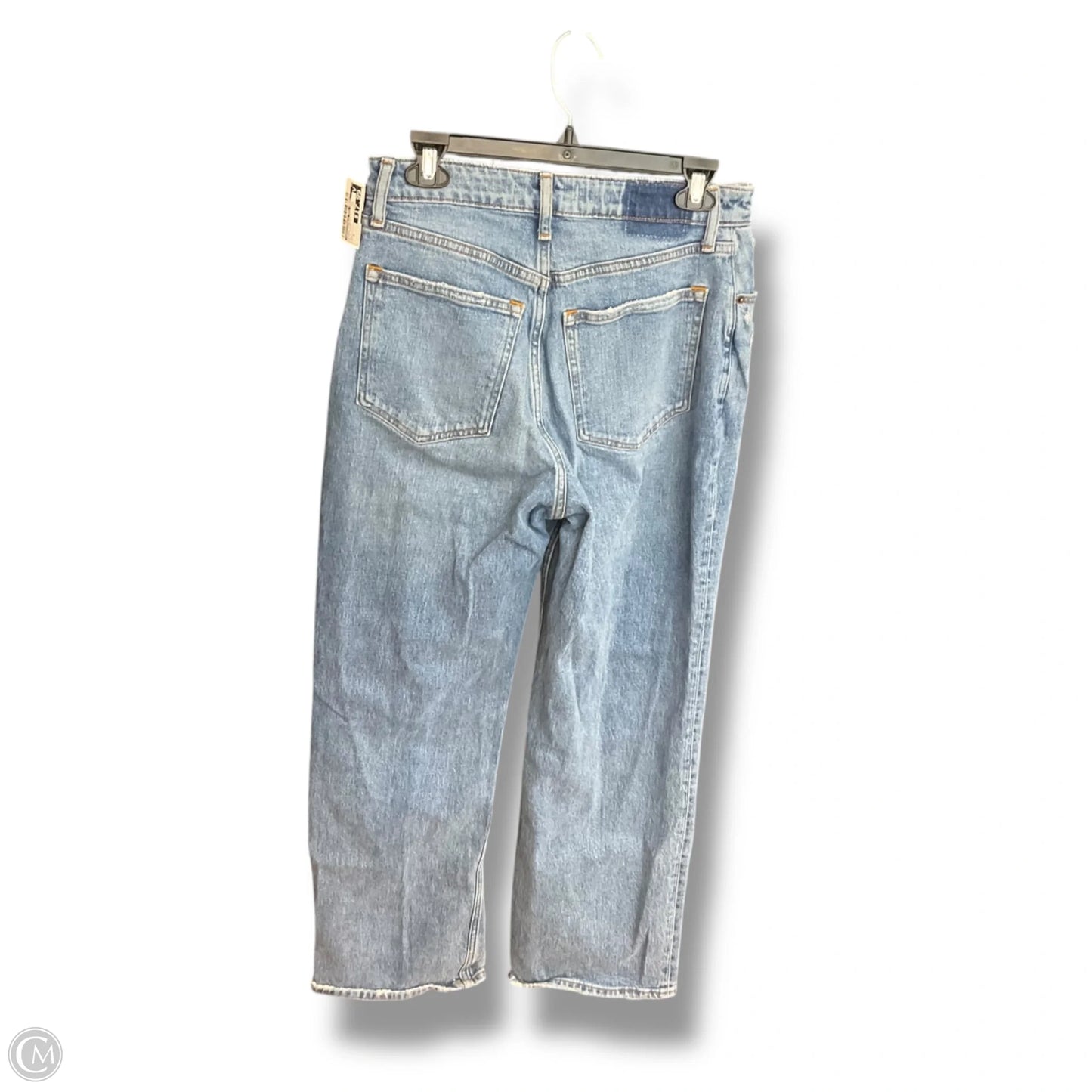 Jeans Straight By Abercrombie And Fitch In Blue Denim, Size: 8