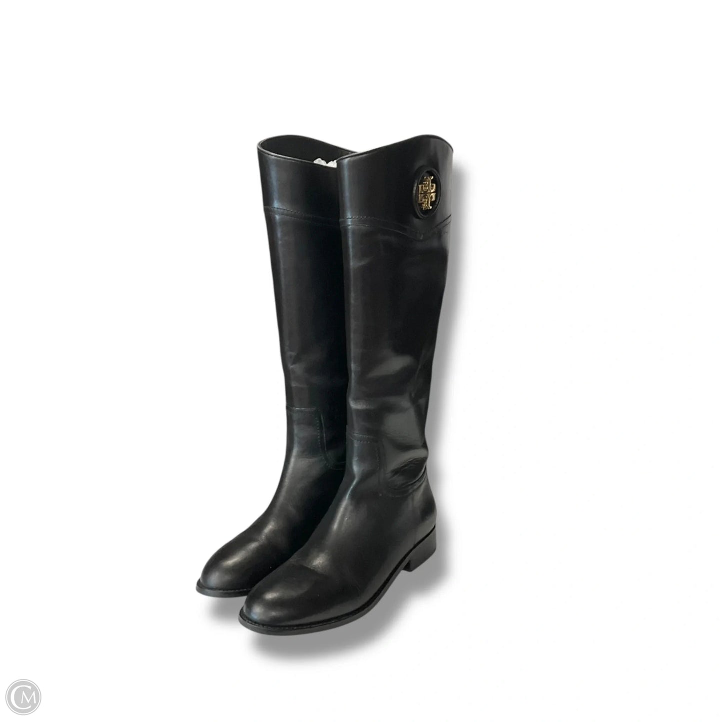 Boots Designer By Tory Burch In Black, Size: 9