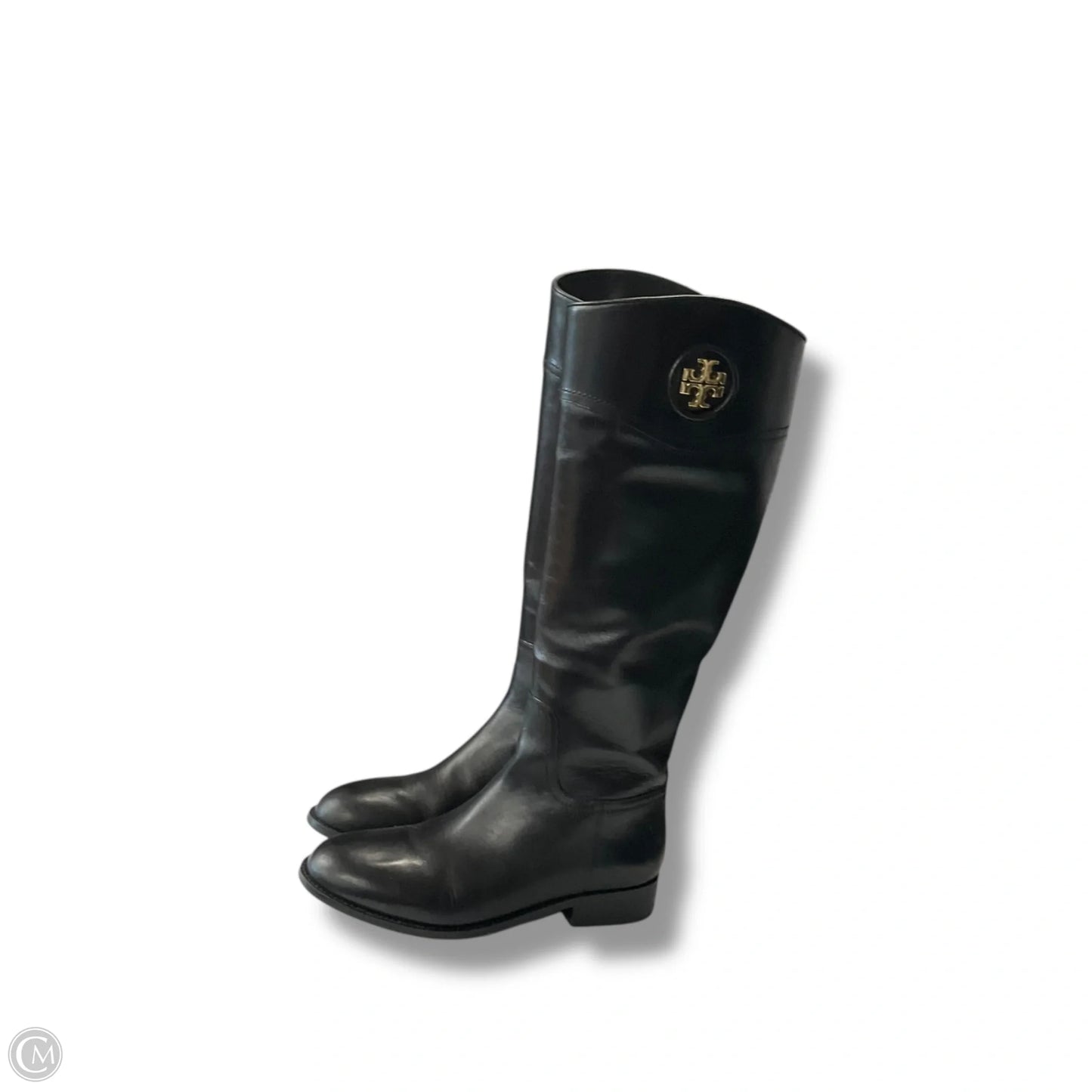 Boots Designer By Tory Burch In Black, Size: 9