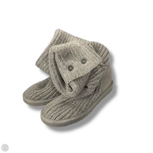 Boots Designer By Ugg In Grey, Size: 8