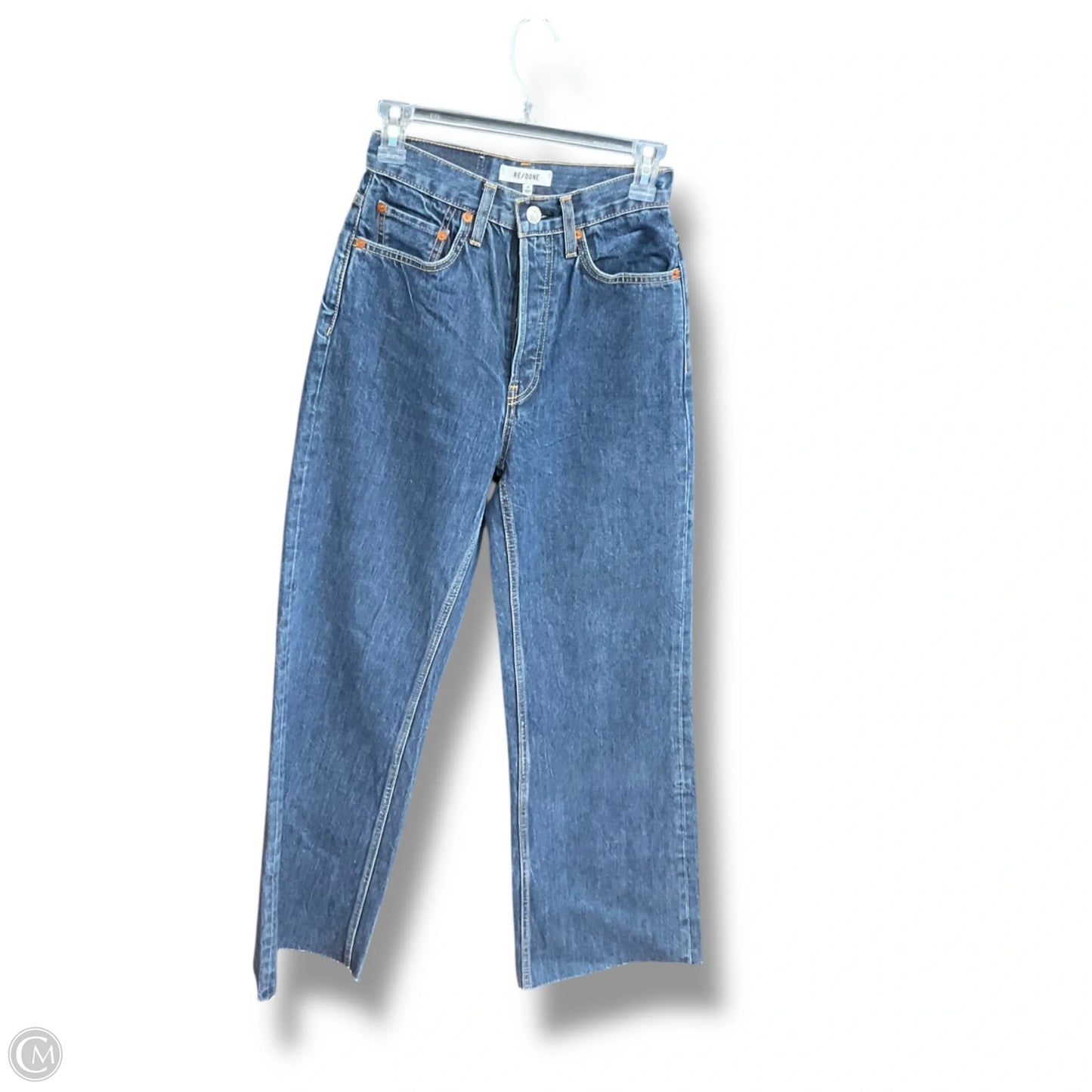 Jeans Wide Leg By Clothes Mentor In Blue Denim, Size: 0