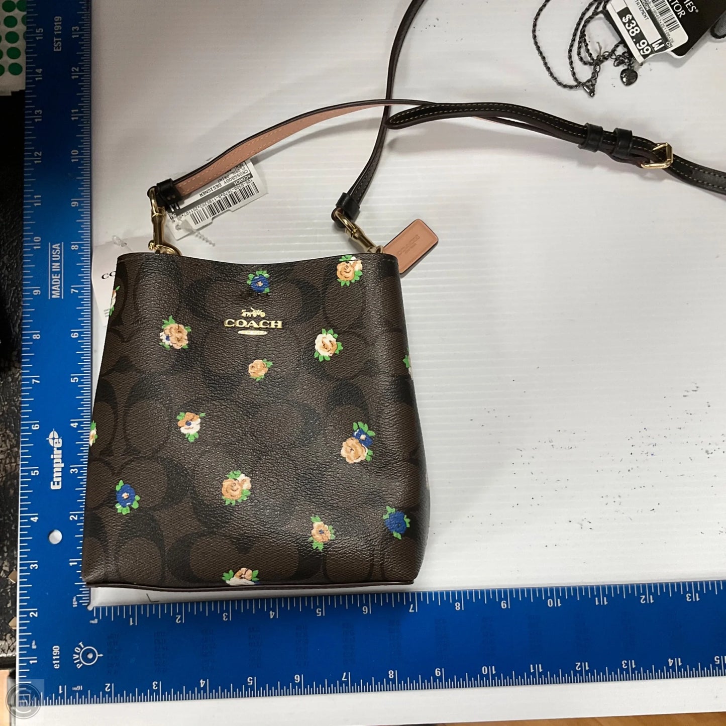 Crossbody Designer By Coach, Size: Small