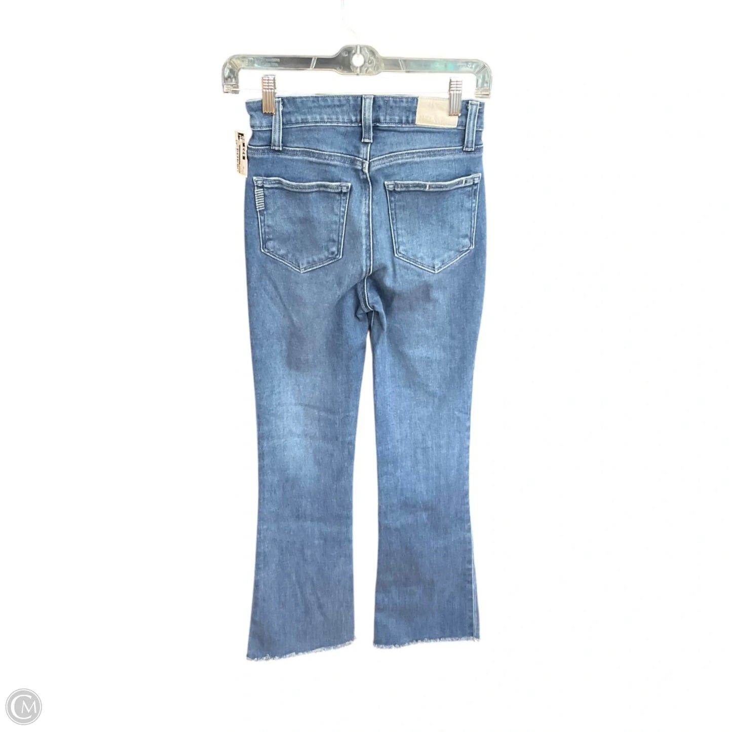 Jeans Straight By Paige In Blue Denim, Size: 0p