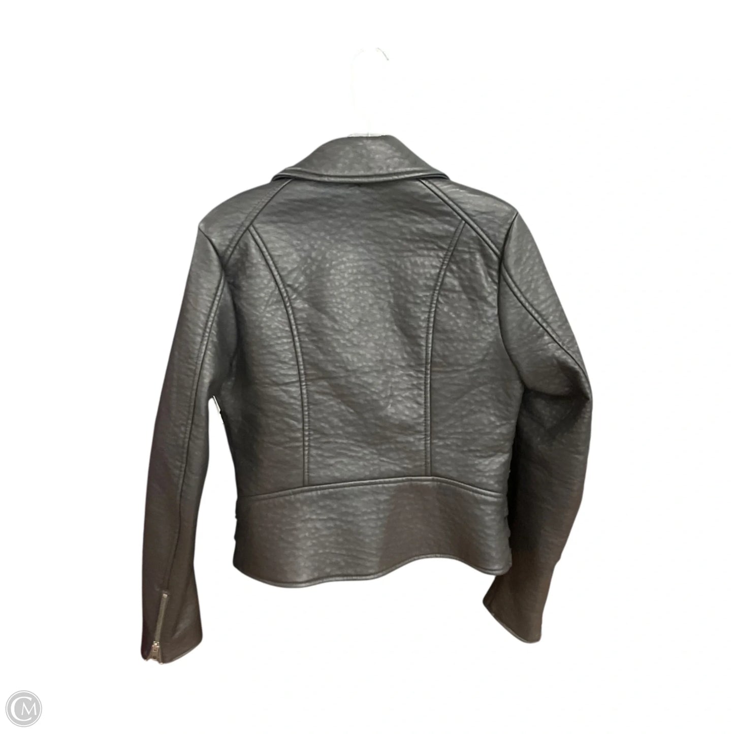 Jacket Moto Leather By Free People In Black, Size: S