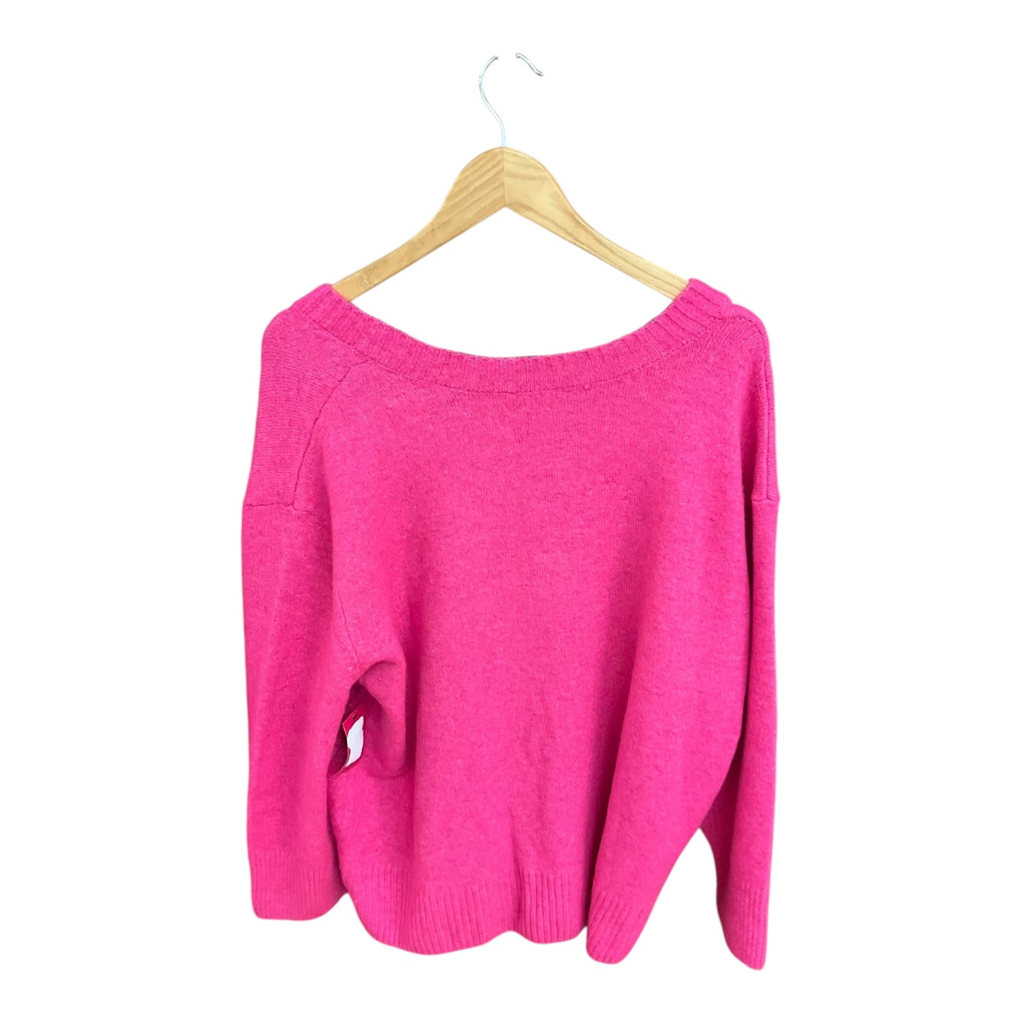 Sweater By Vince Camuto In Pink, Size: Xl