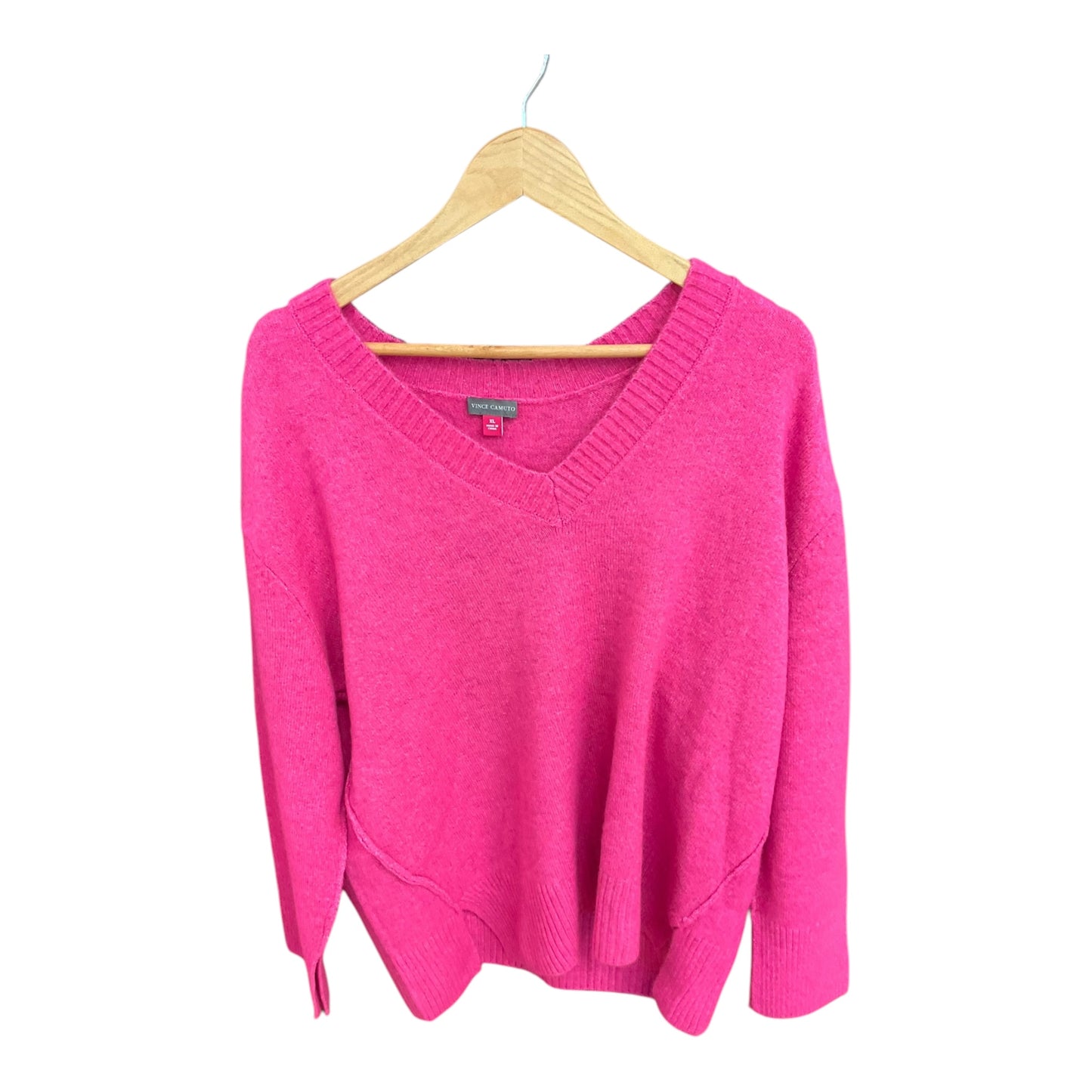Sweater By Vince Camuto In Pink, Size: Xl