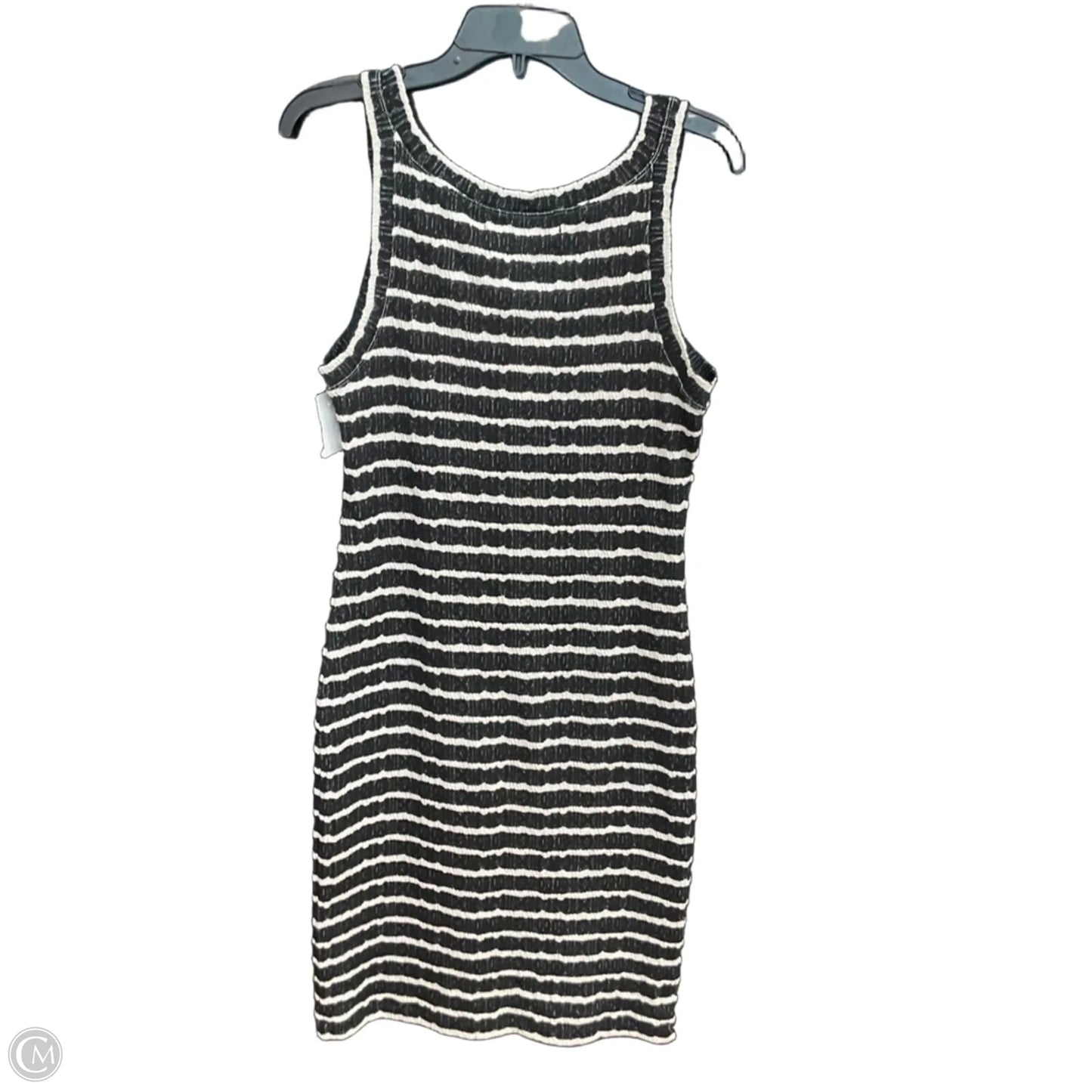 Dress Casual Midi By Max Studio In Black & White, Size: L