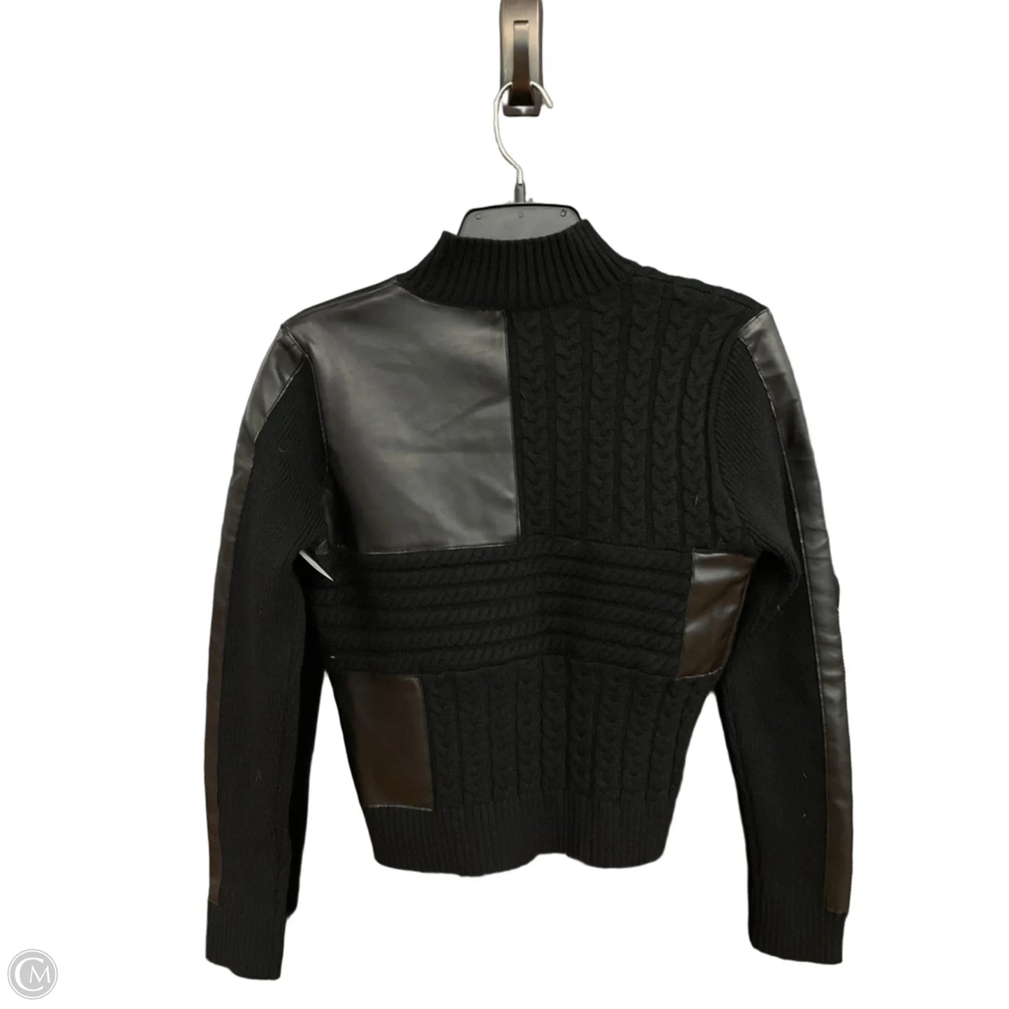 Top Long Sleeve By Anthropologie In Black, Size: S